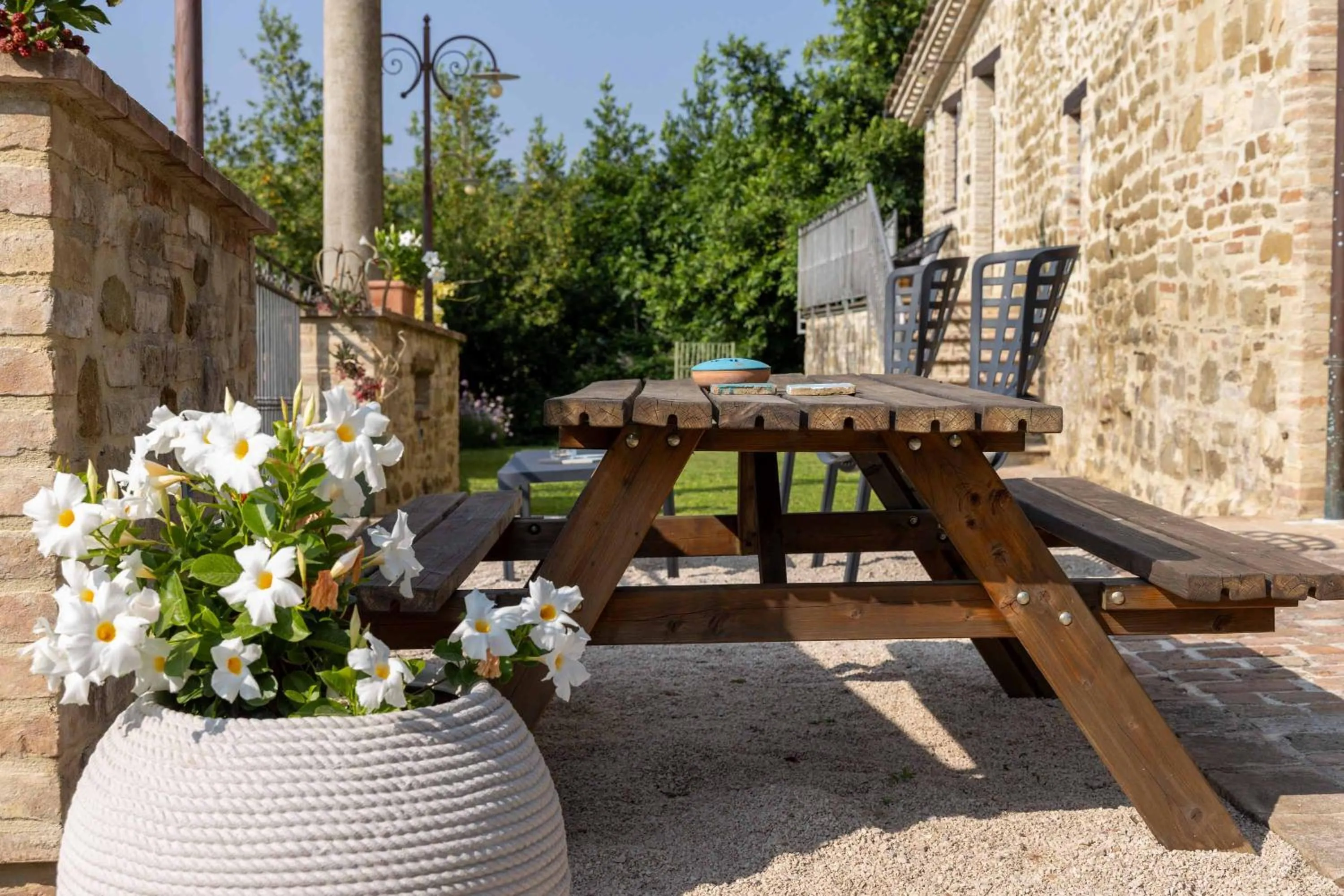 Garden in Agriturismo La Palazzetta di Assisi