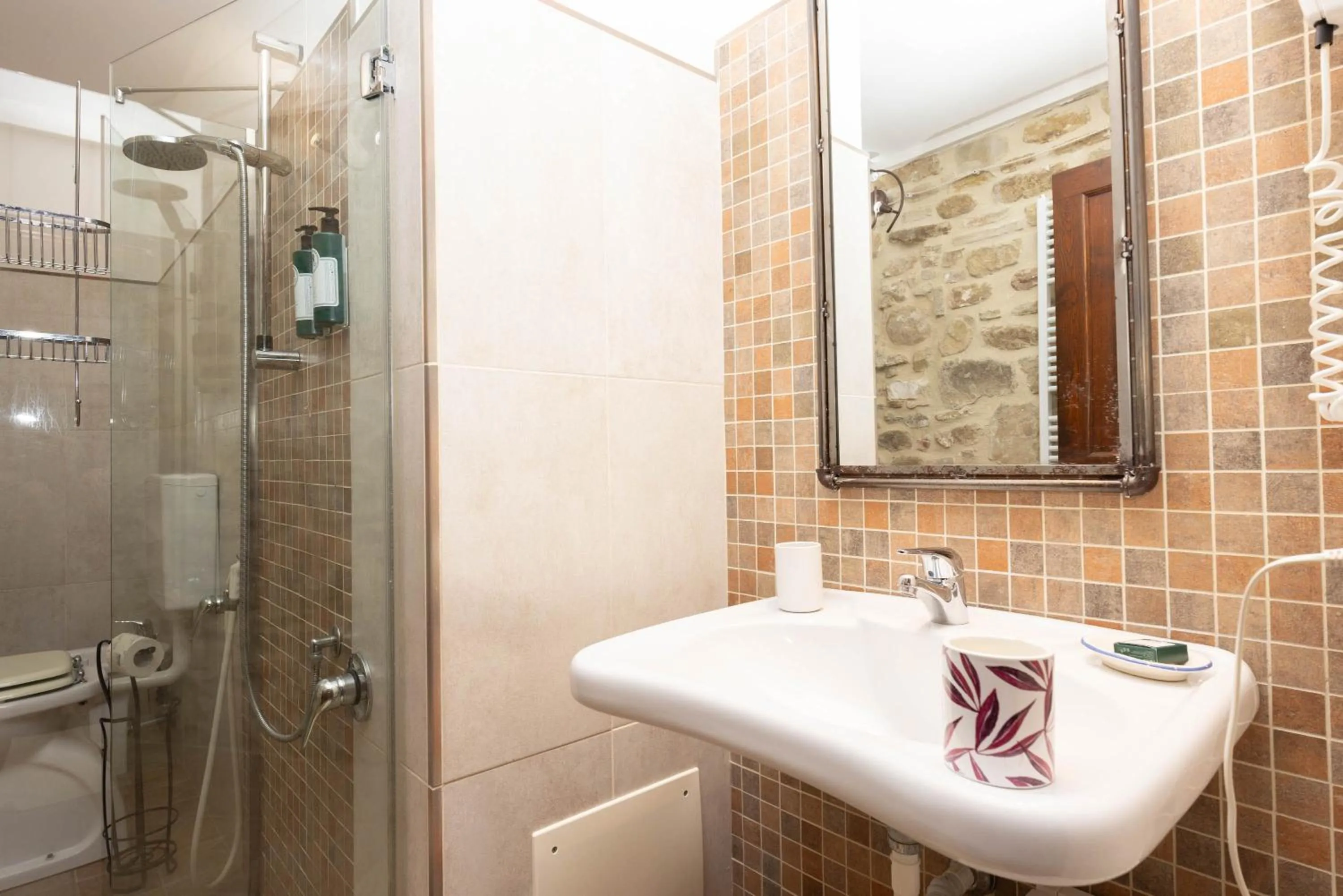 Bathroom in Agriturismo La Palazzetta di Assisi