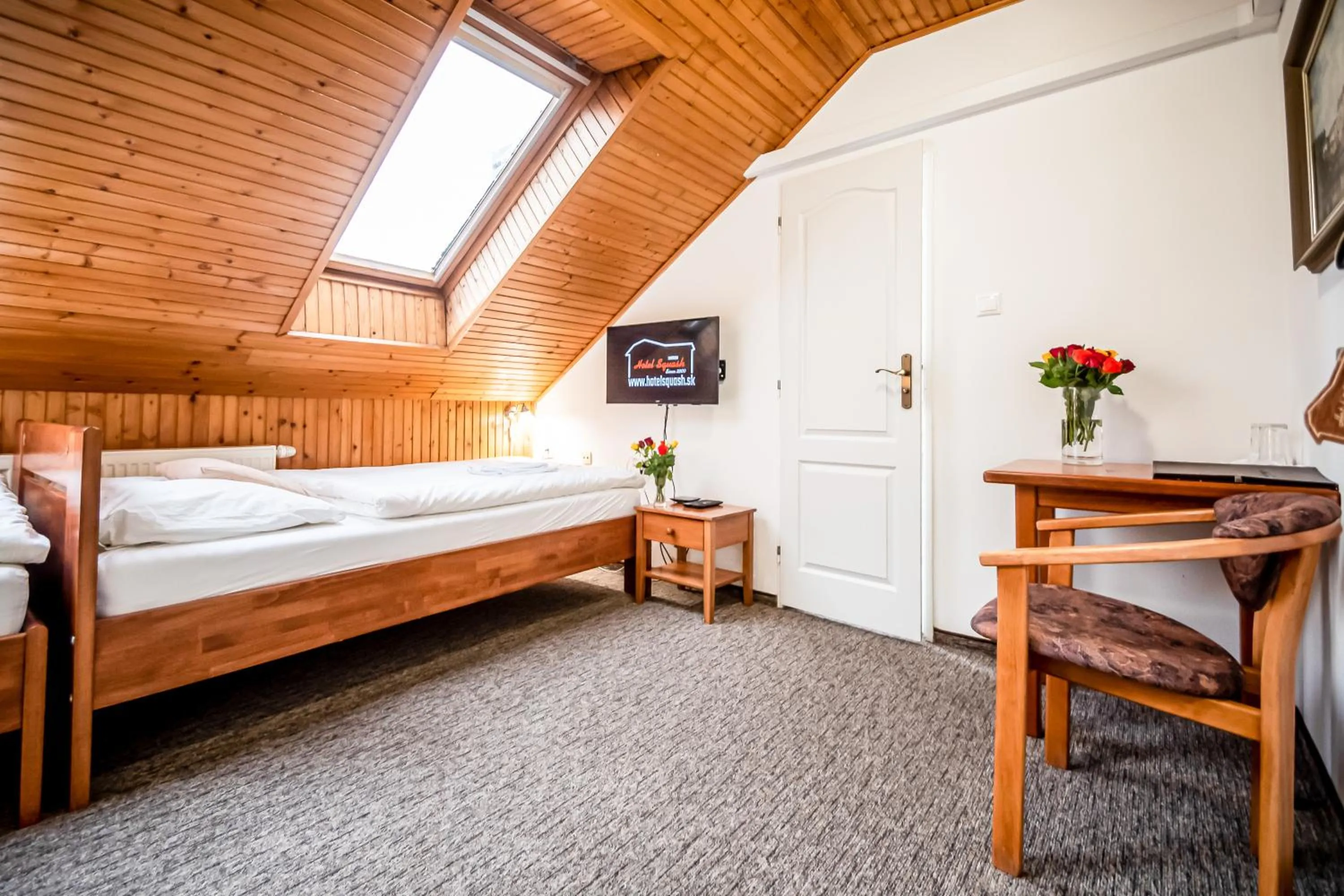 Bed in Hotel Squash Centrum