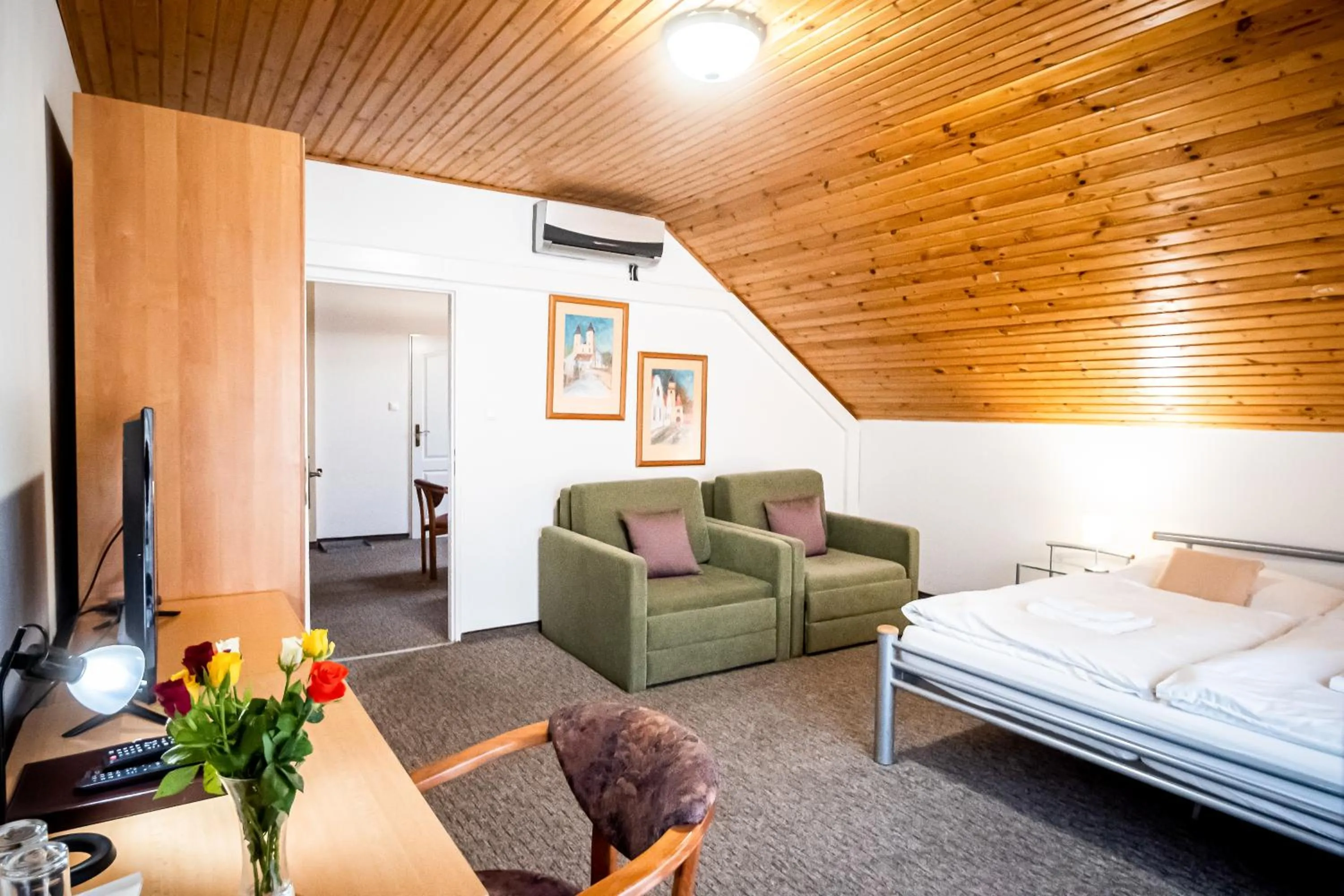 Bed in Hotel Squash Centrum