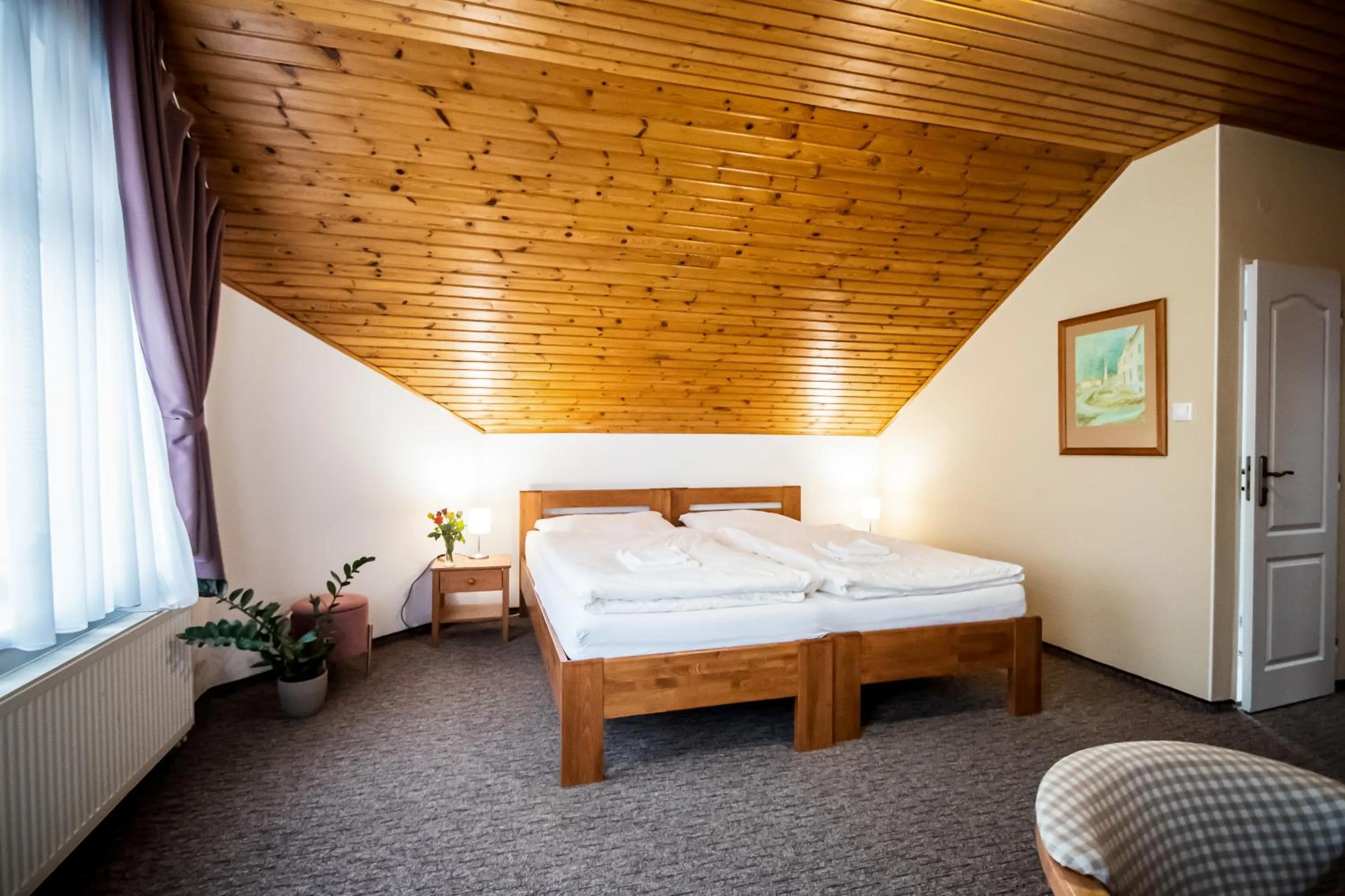 Bed in Hotel Squash Centrum