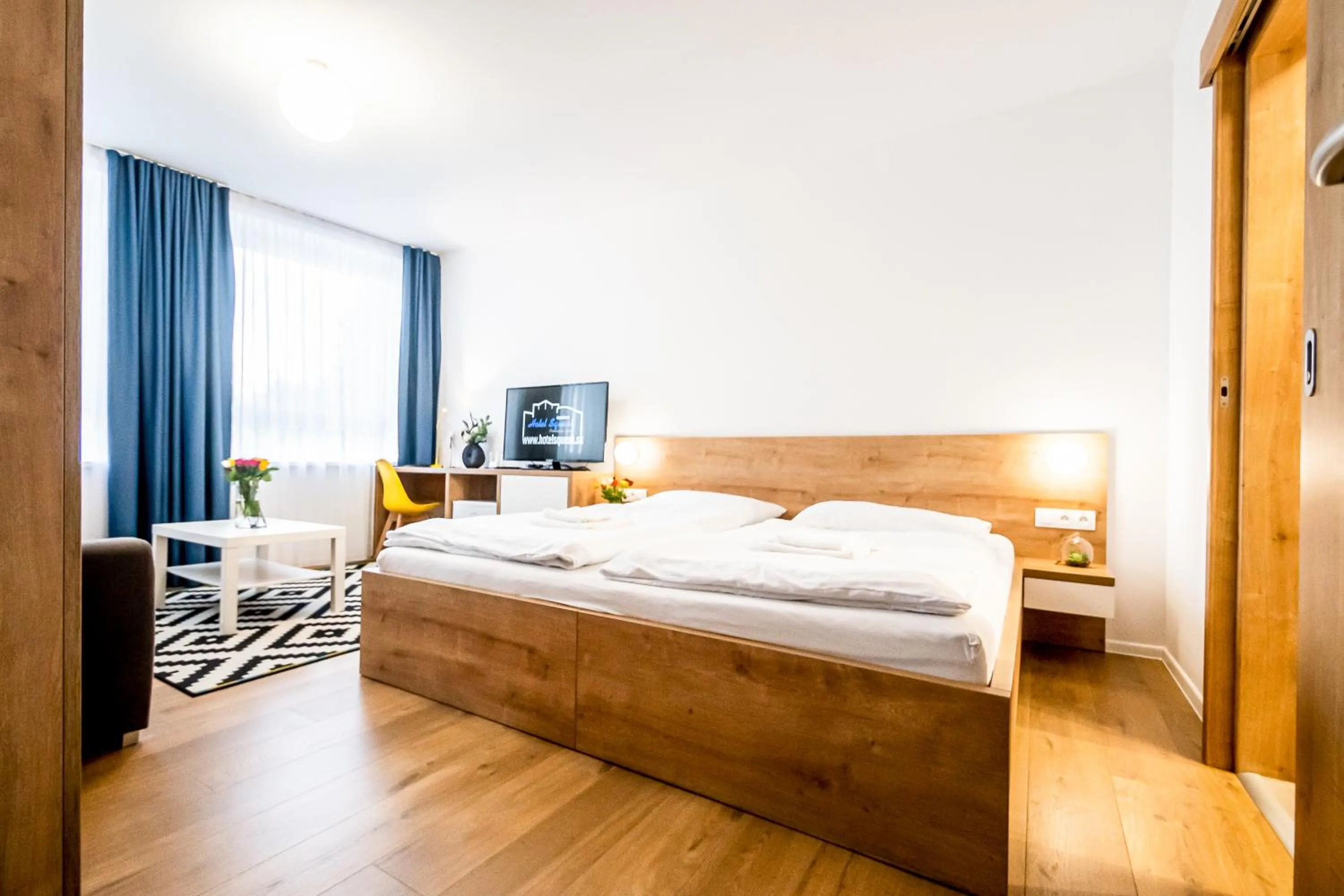 Bed in Hotel Squash Centrum