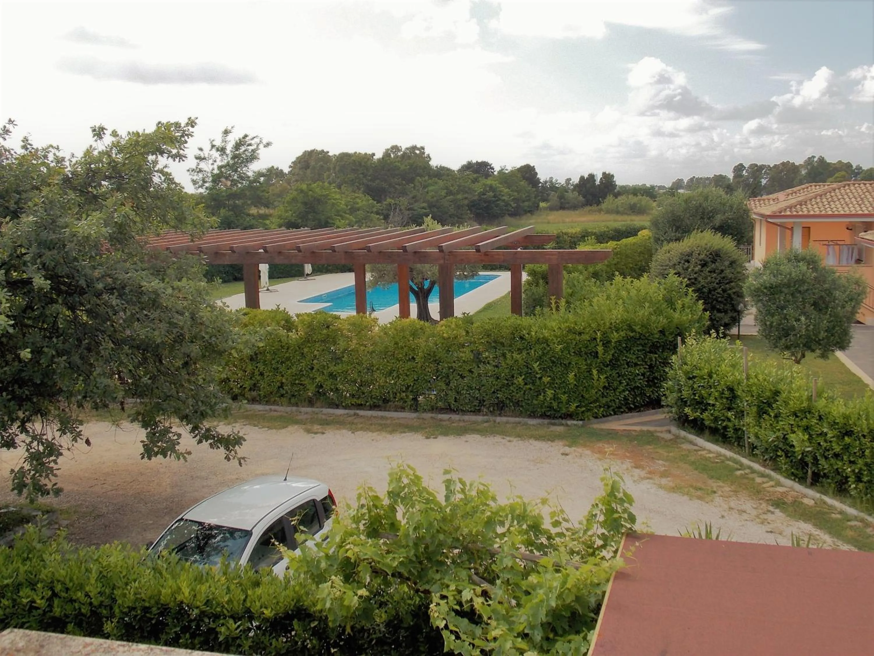 Swimming pool in Hotel Villa Aurora