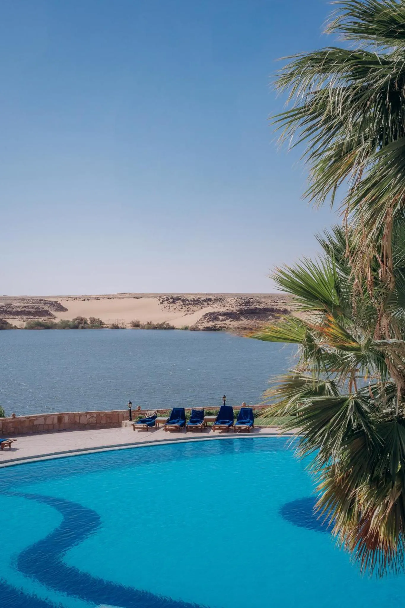 Lake view in Seti Abu Simbel Lake Resort