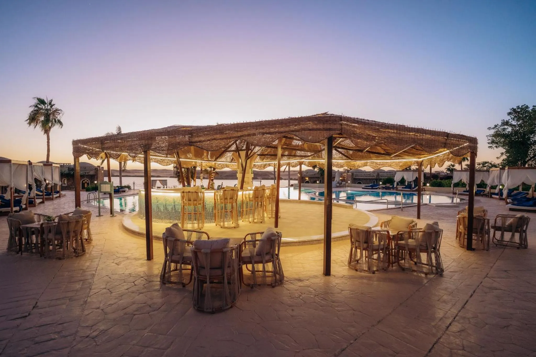 Restaurant/places to eat in Seti Abu Simbel Lake Resort