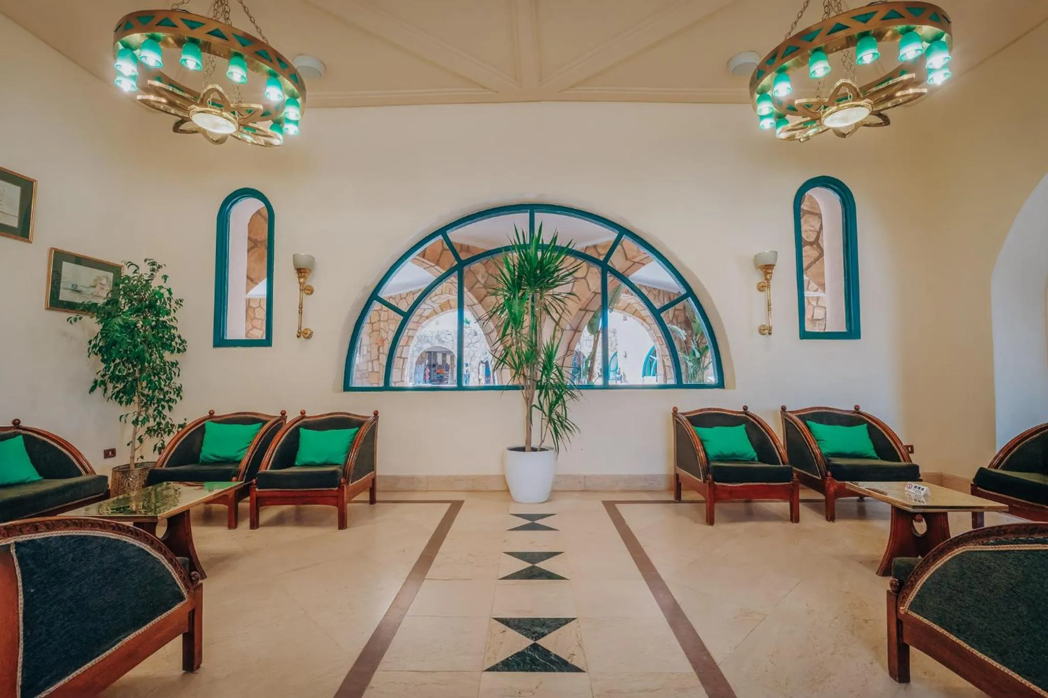 Lobby or reception in Seti Abu Simbel Lake Resort