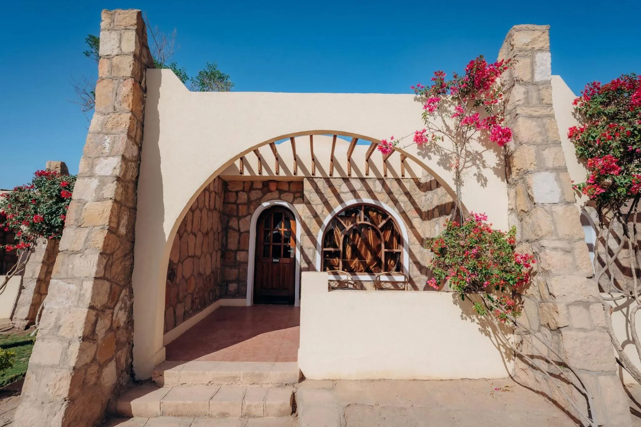 Property building in Seti Abu Simbel Lake Resort