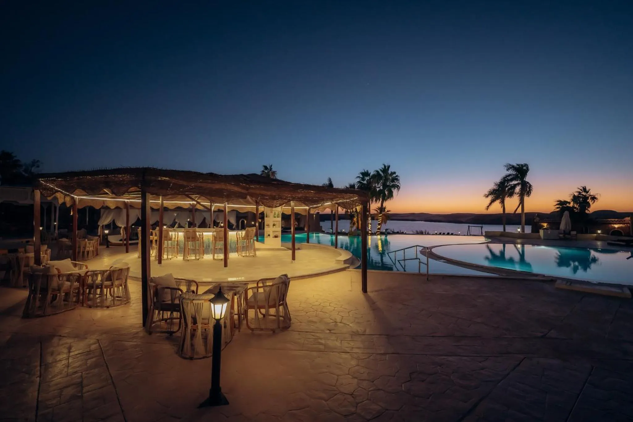 Restaurant/places to eat in Seti Abu Simbel Lake Resort