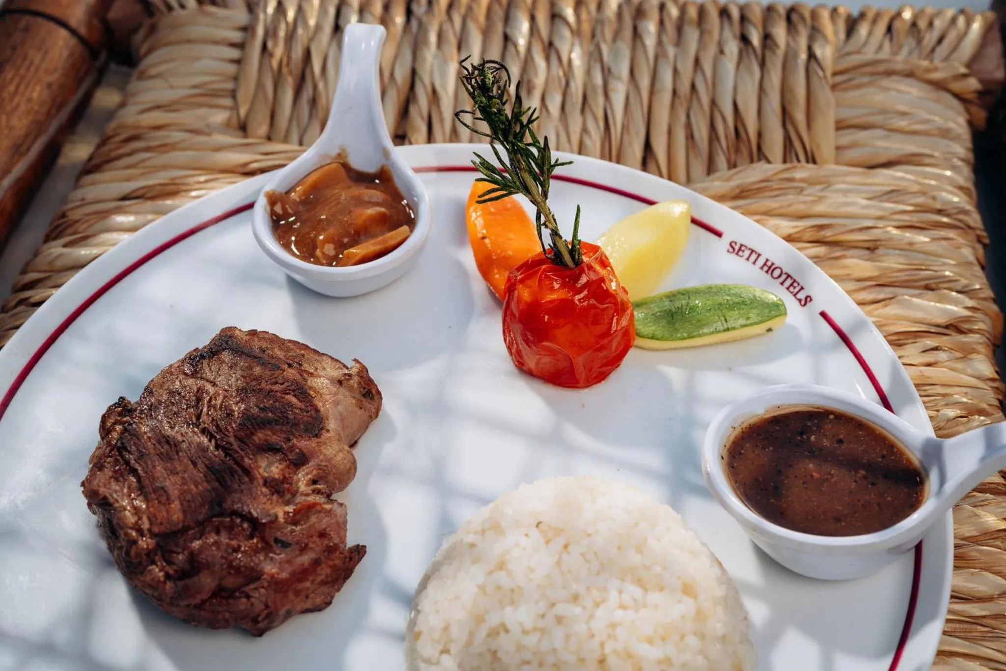 Food in Seti Abu Simbel Lake Resort