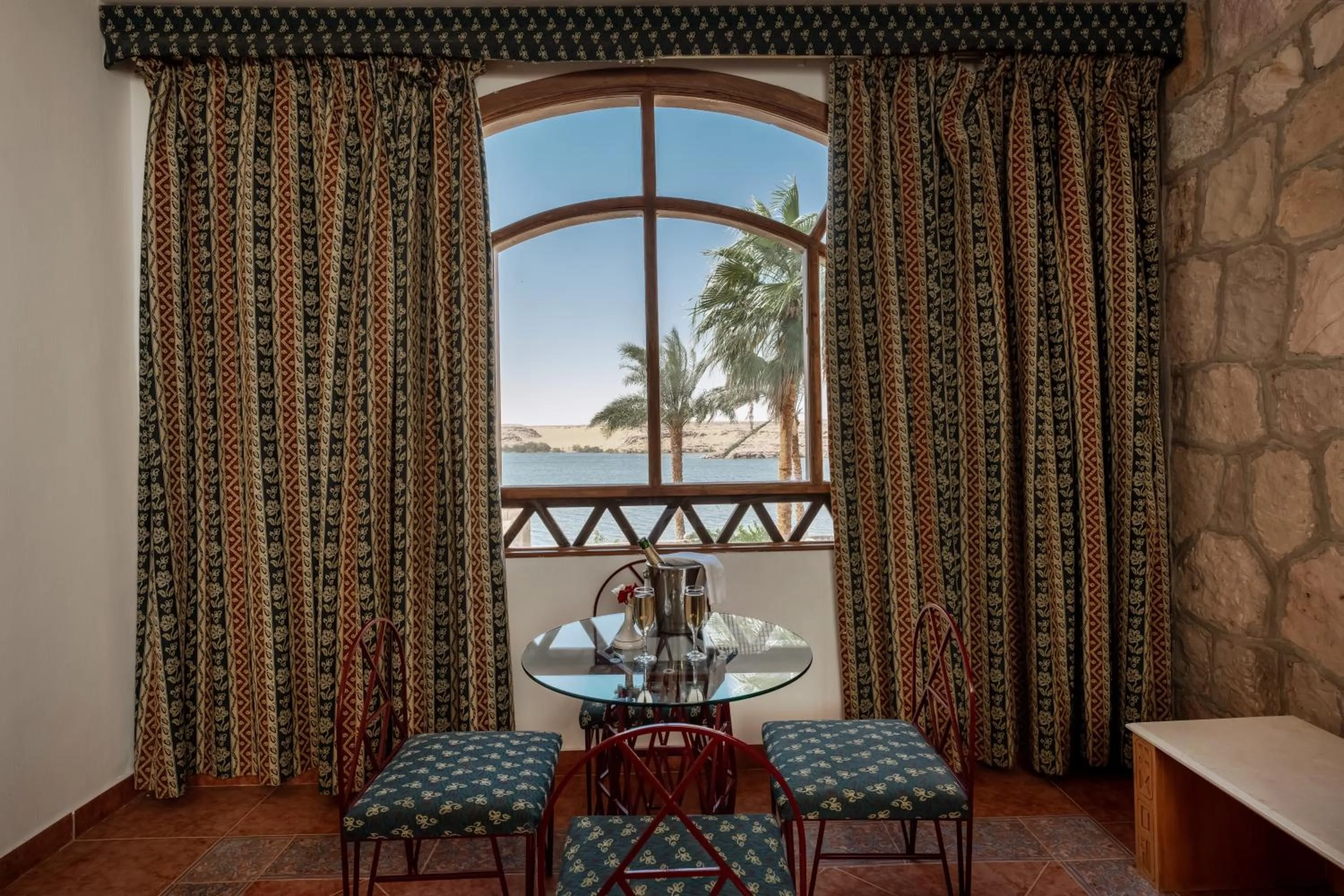 Living room in Seti Abu Simbel Lake Resort