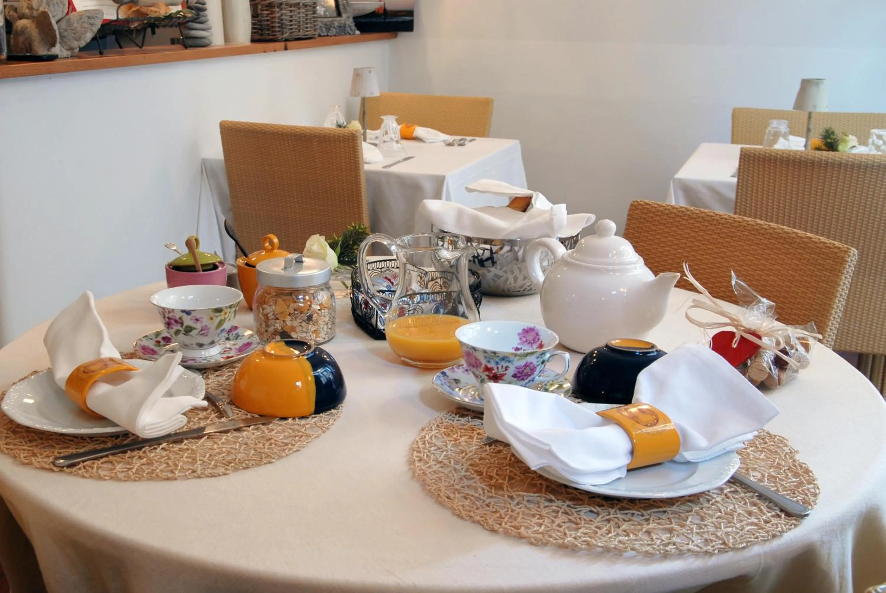 Continental breakfast in Locanda di Mirandolina