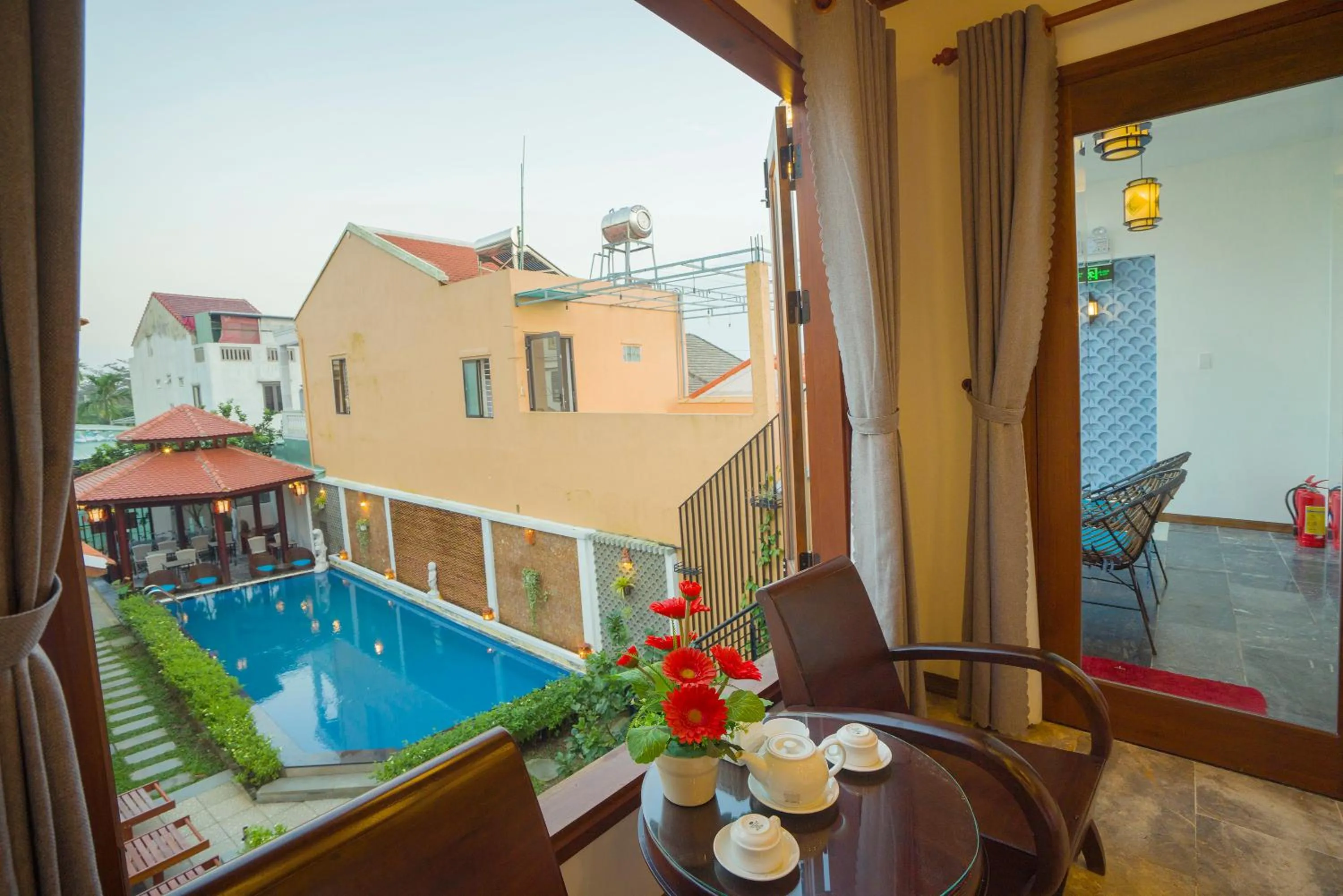 Pool view in Green Grapefruit Villa