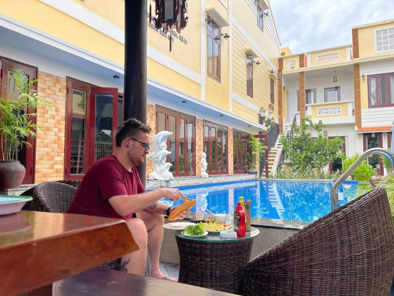 Food and drinks in Green Grapefruit Villa