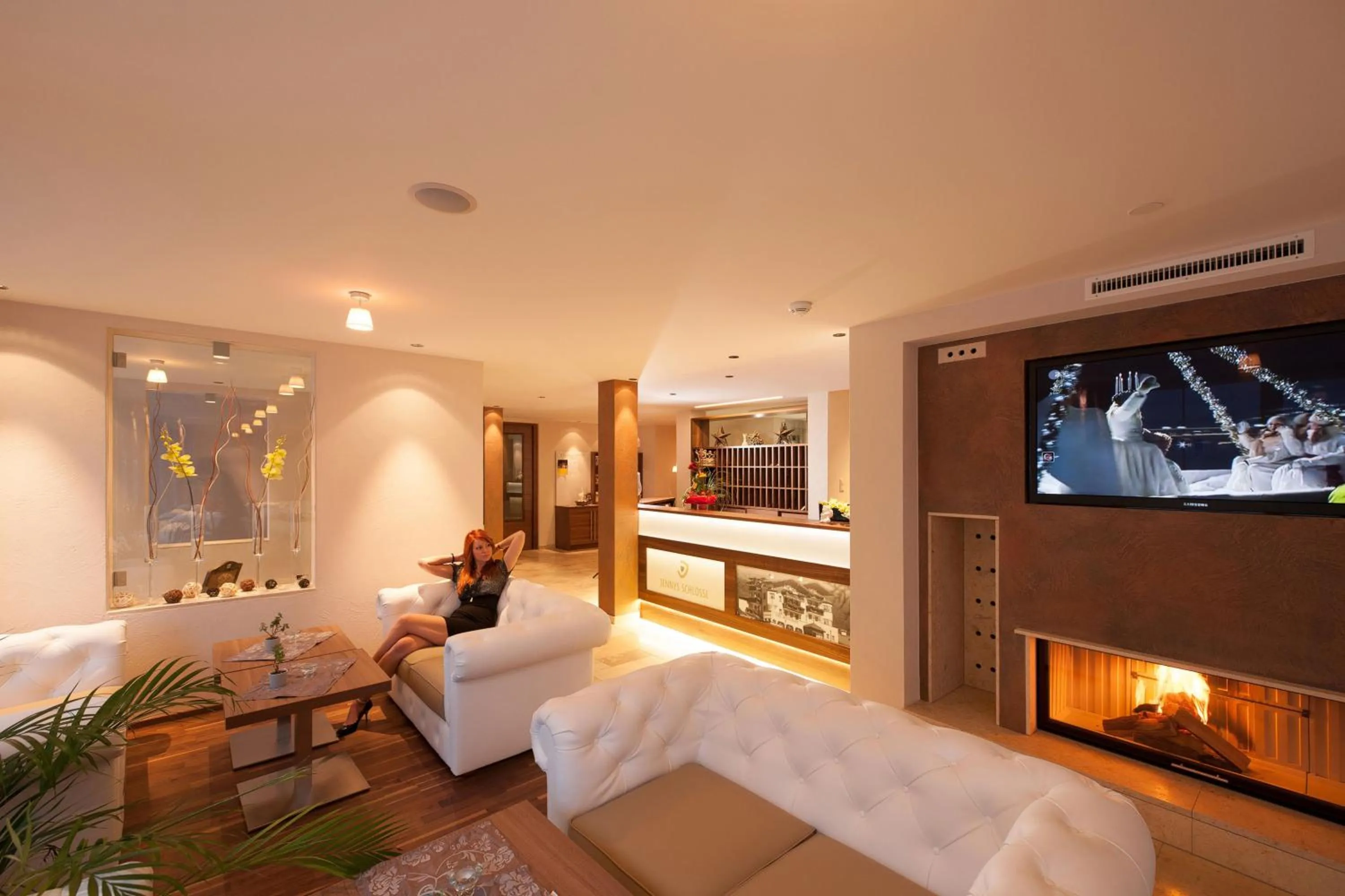 Lobby or reception in Hotel Jennys Schlössl