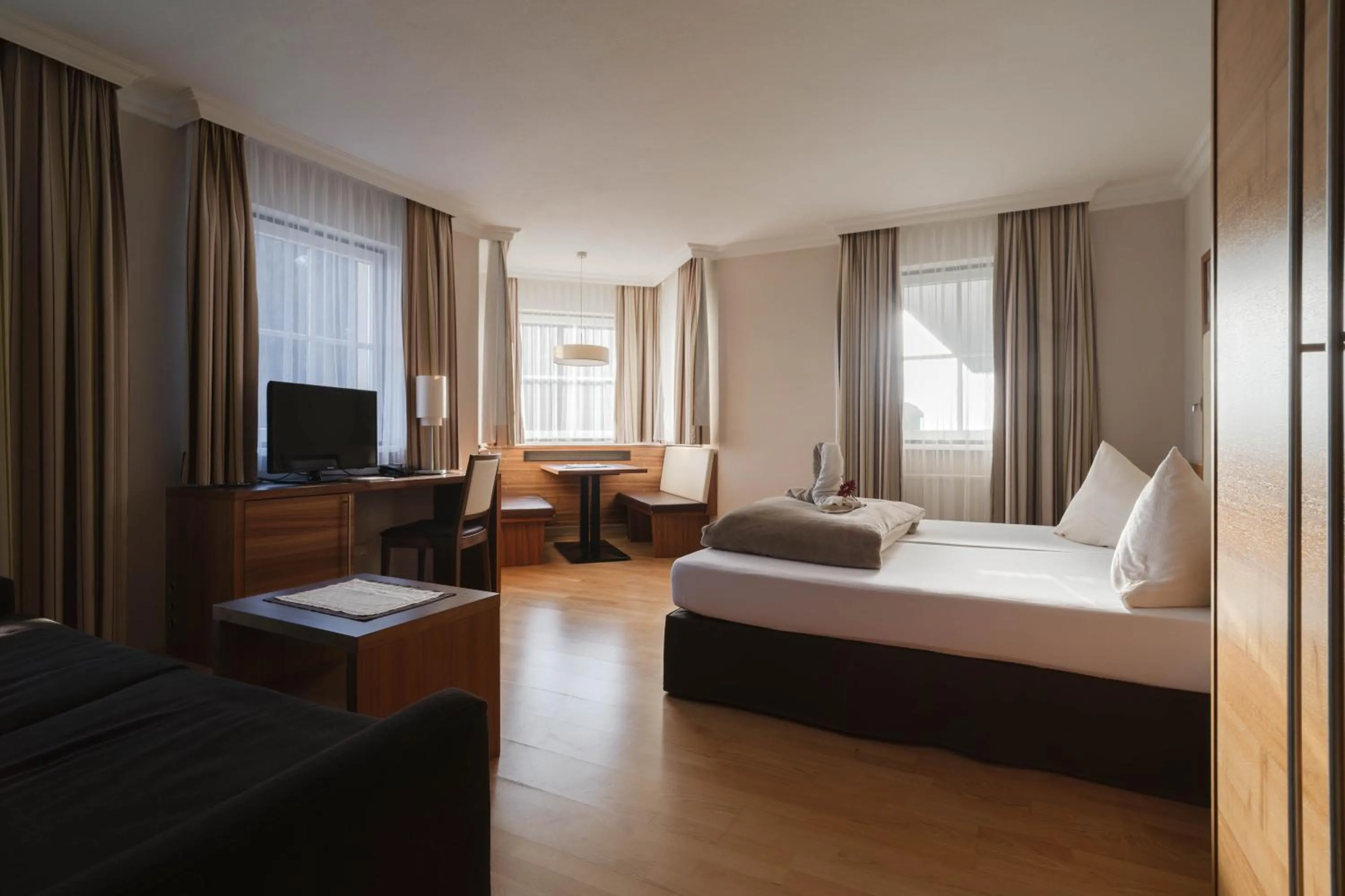 Bed in Hotel Jennys Schlössl