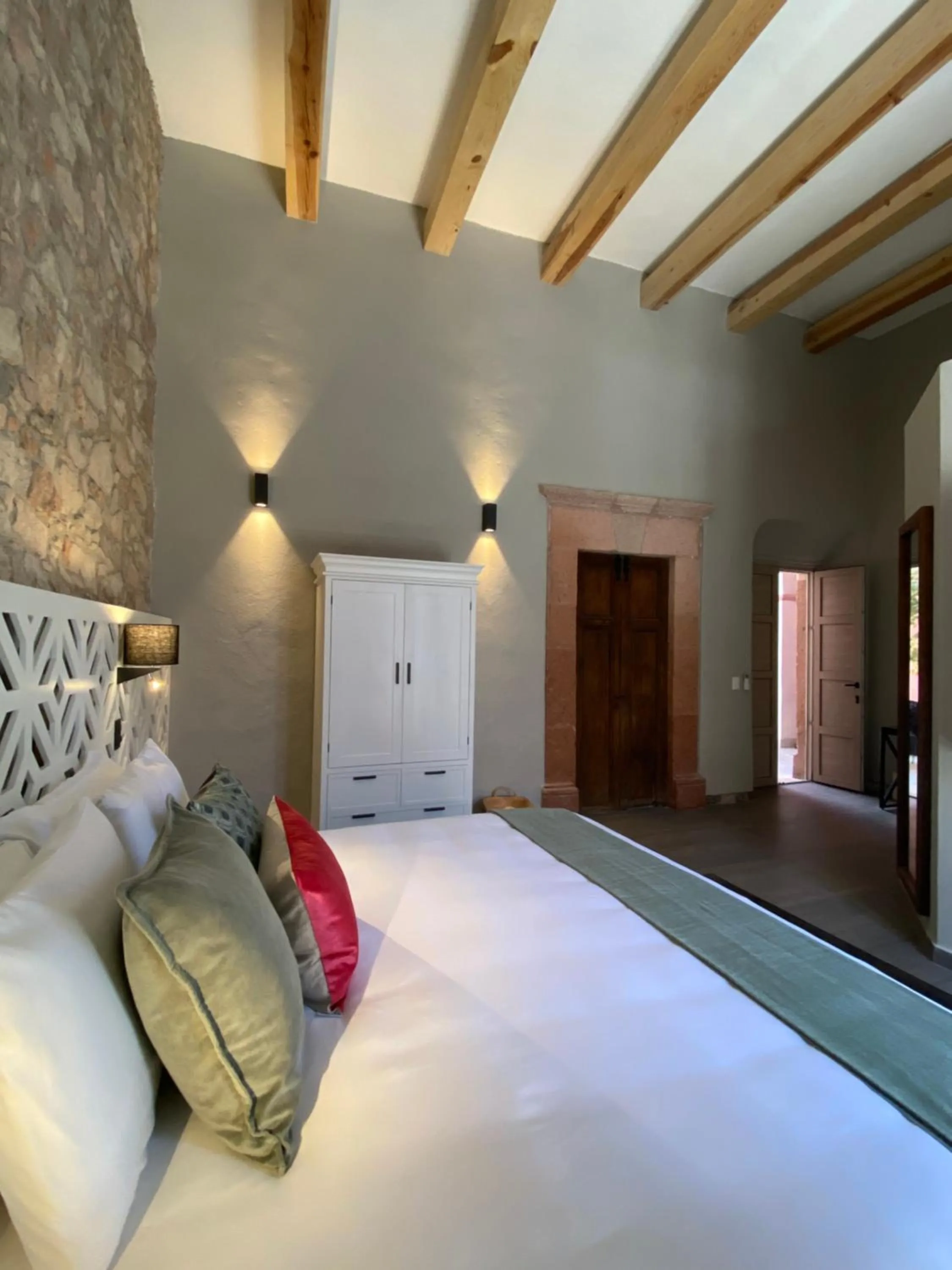 Bed in Hotel Casa Once