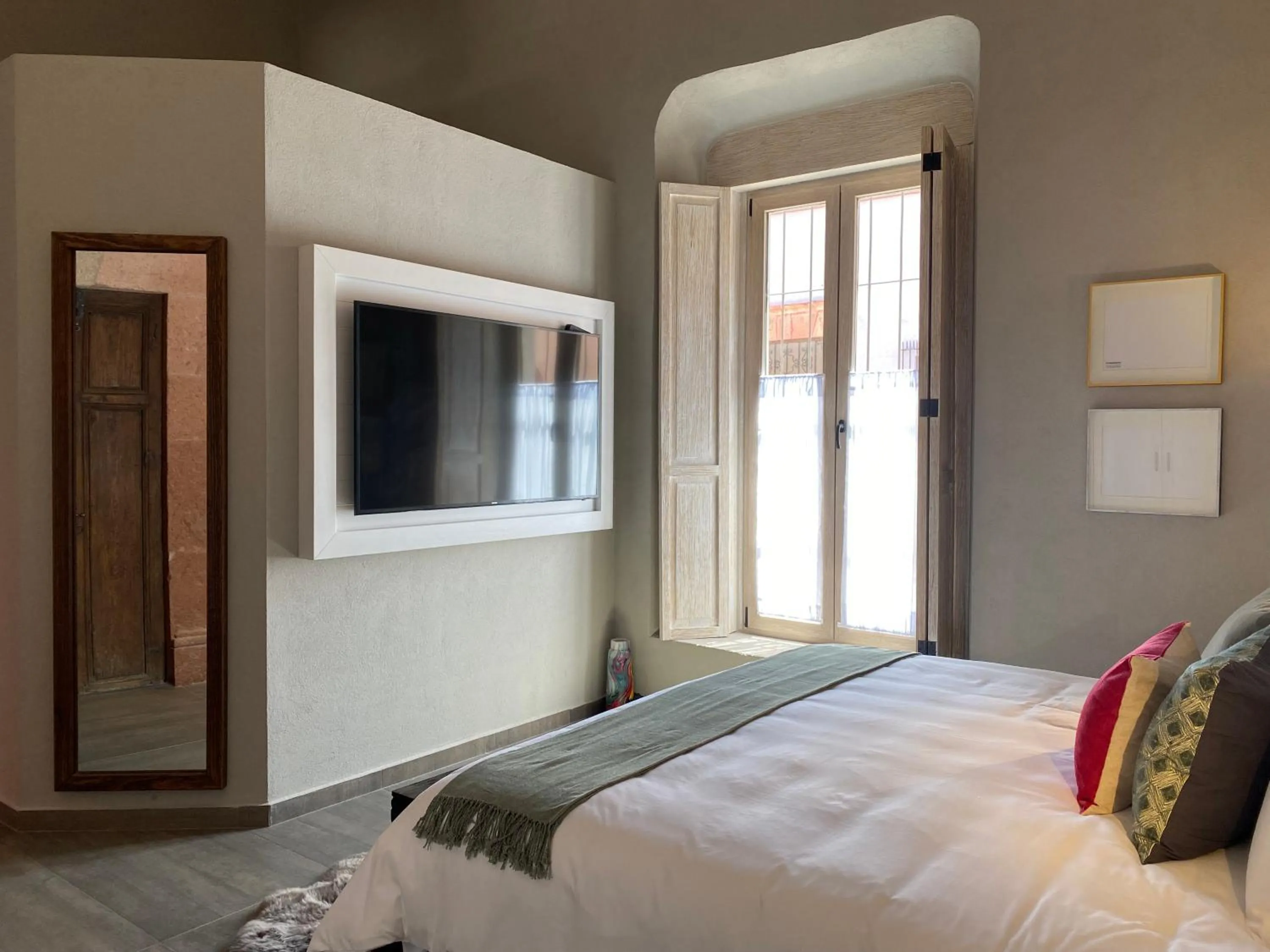 Bed in Hotel Casa Once