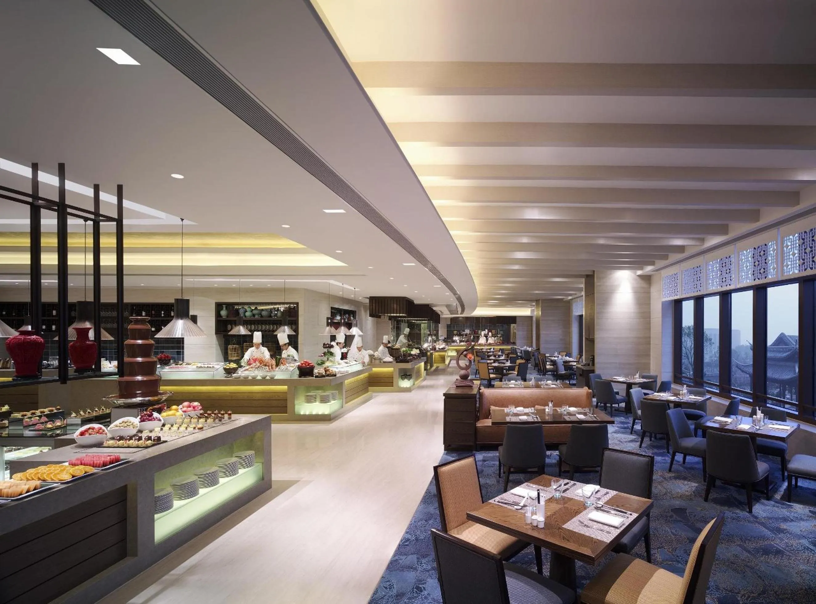 Restaurant/places to eat in Shangri-La Yangzhou