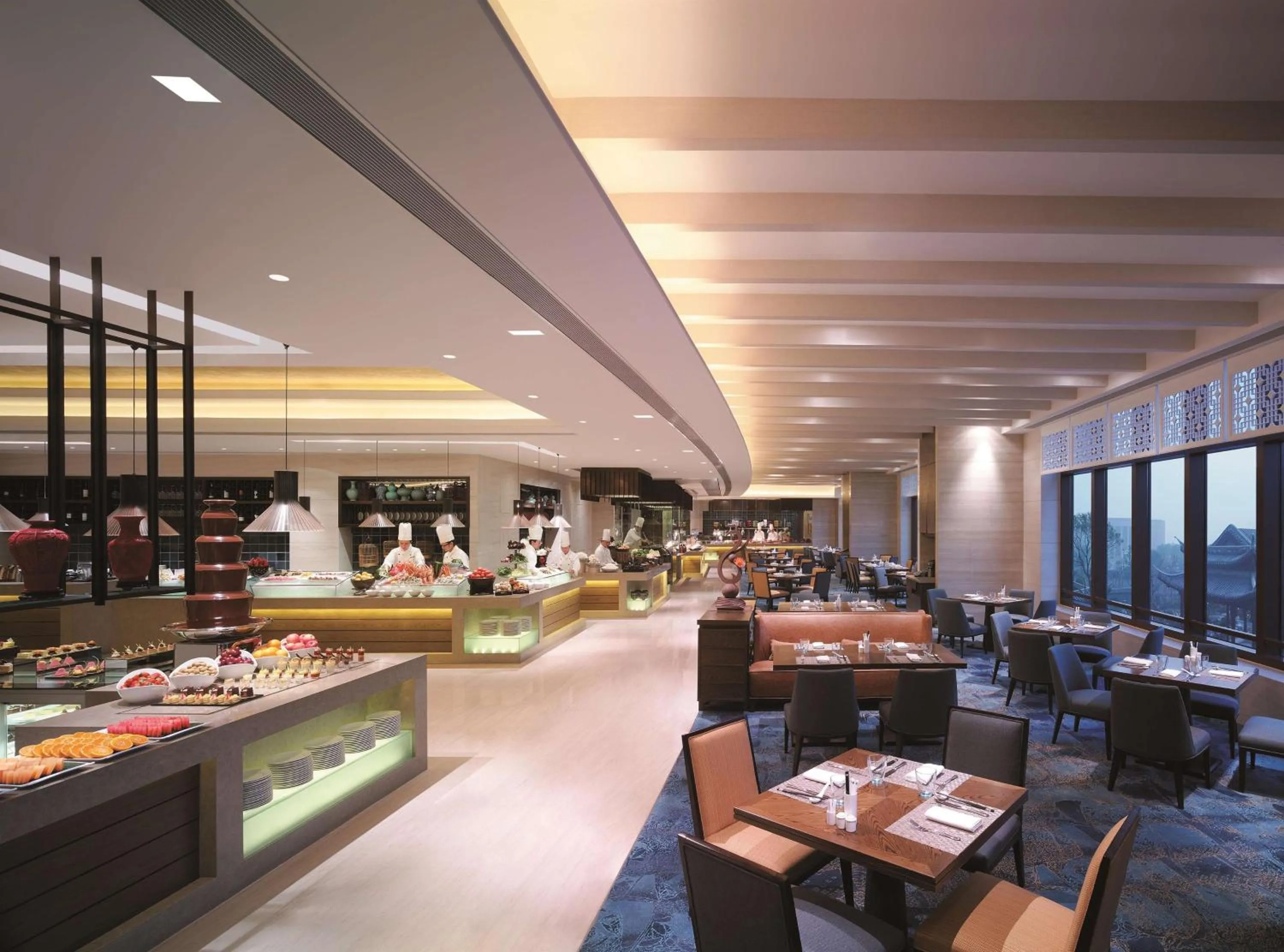 Restaurant/places to eat in Shangri-La Yangzhou