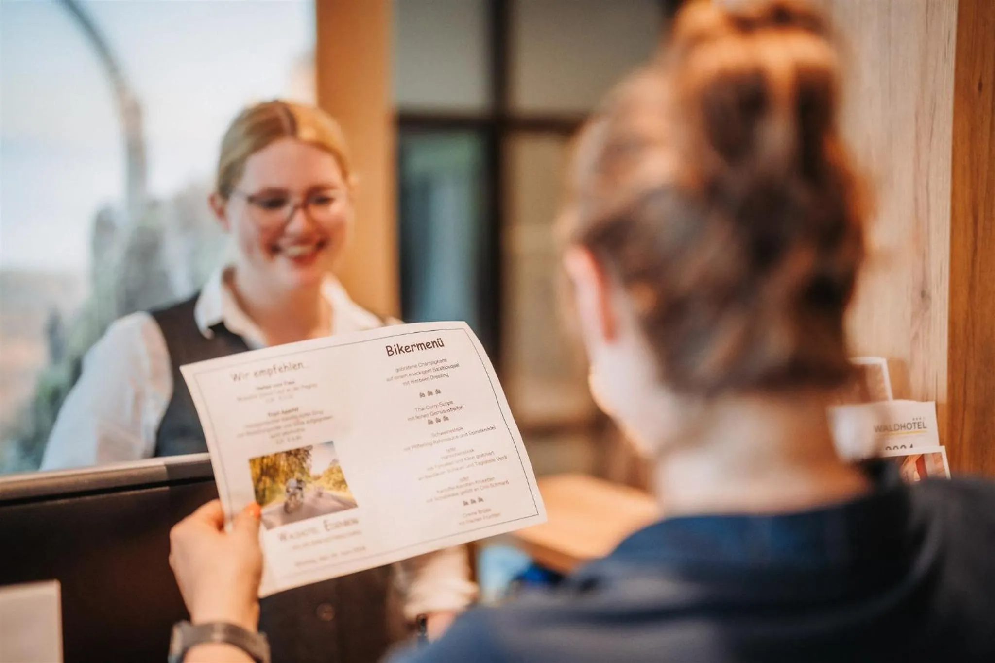 Lobby or reception in Waldhotel Eisenberg