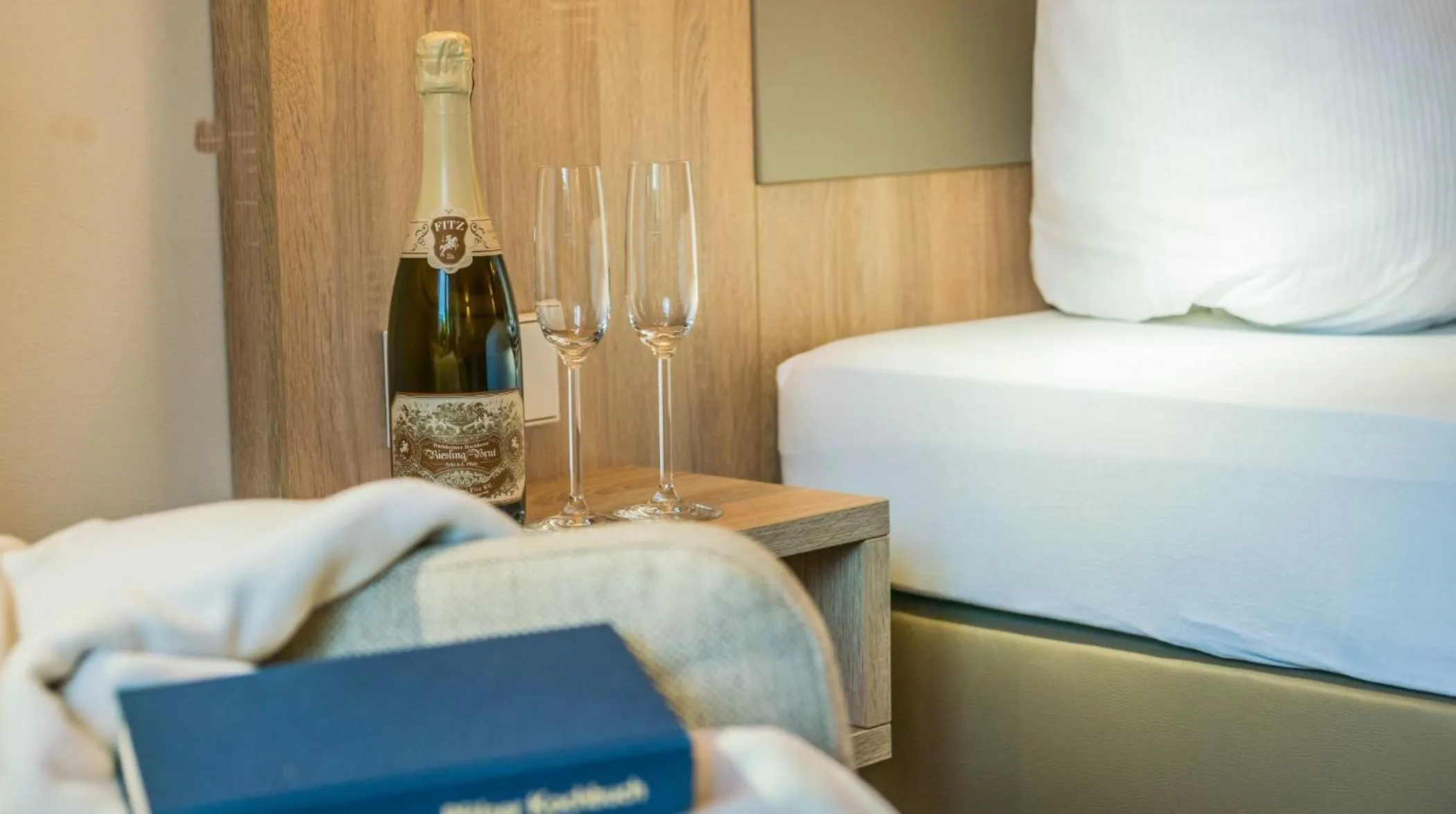 Photo of the whole room, Bed in Waldhotel Eisenberg