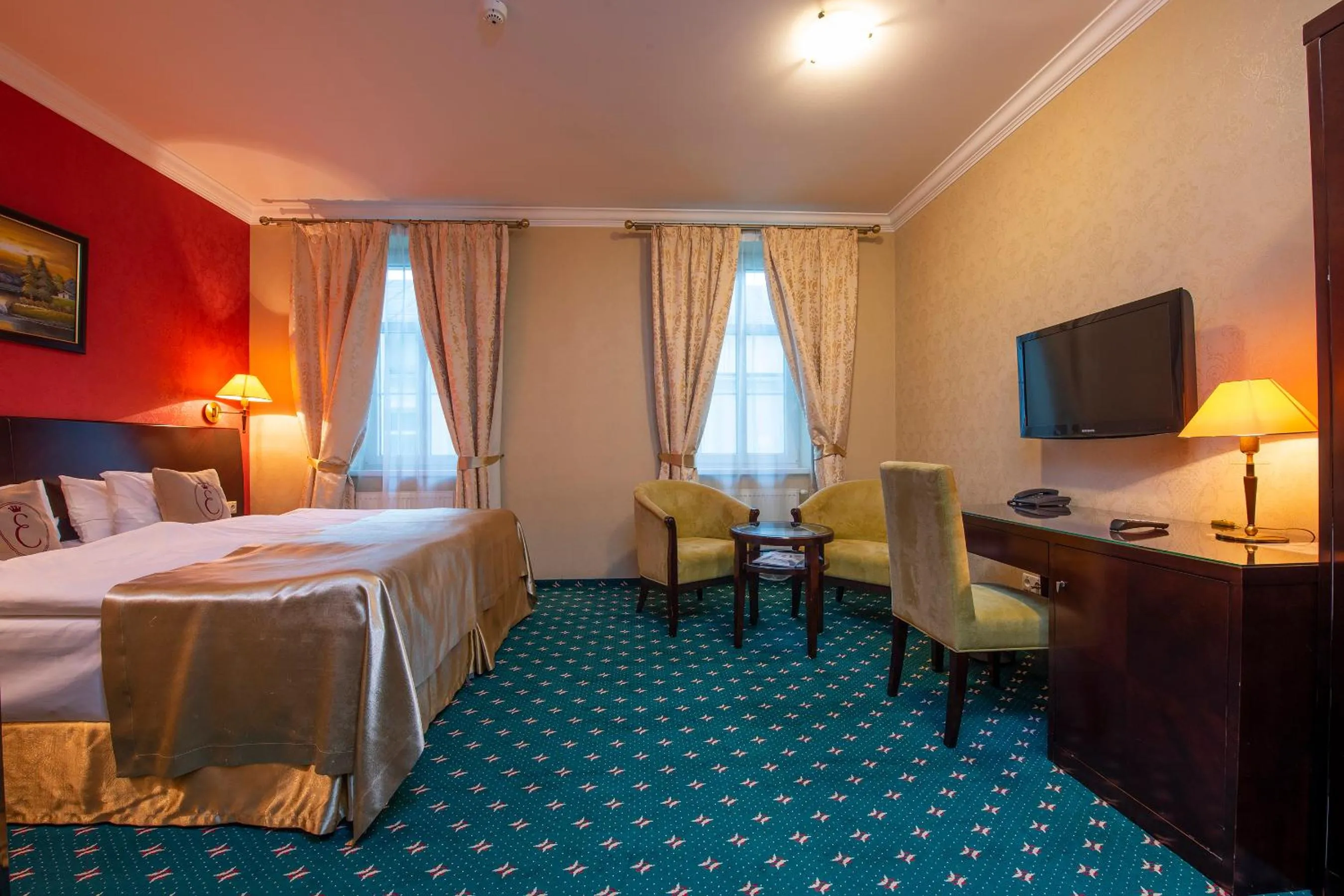 Bedroom, Bed in Hotel Europa