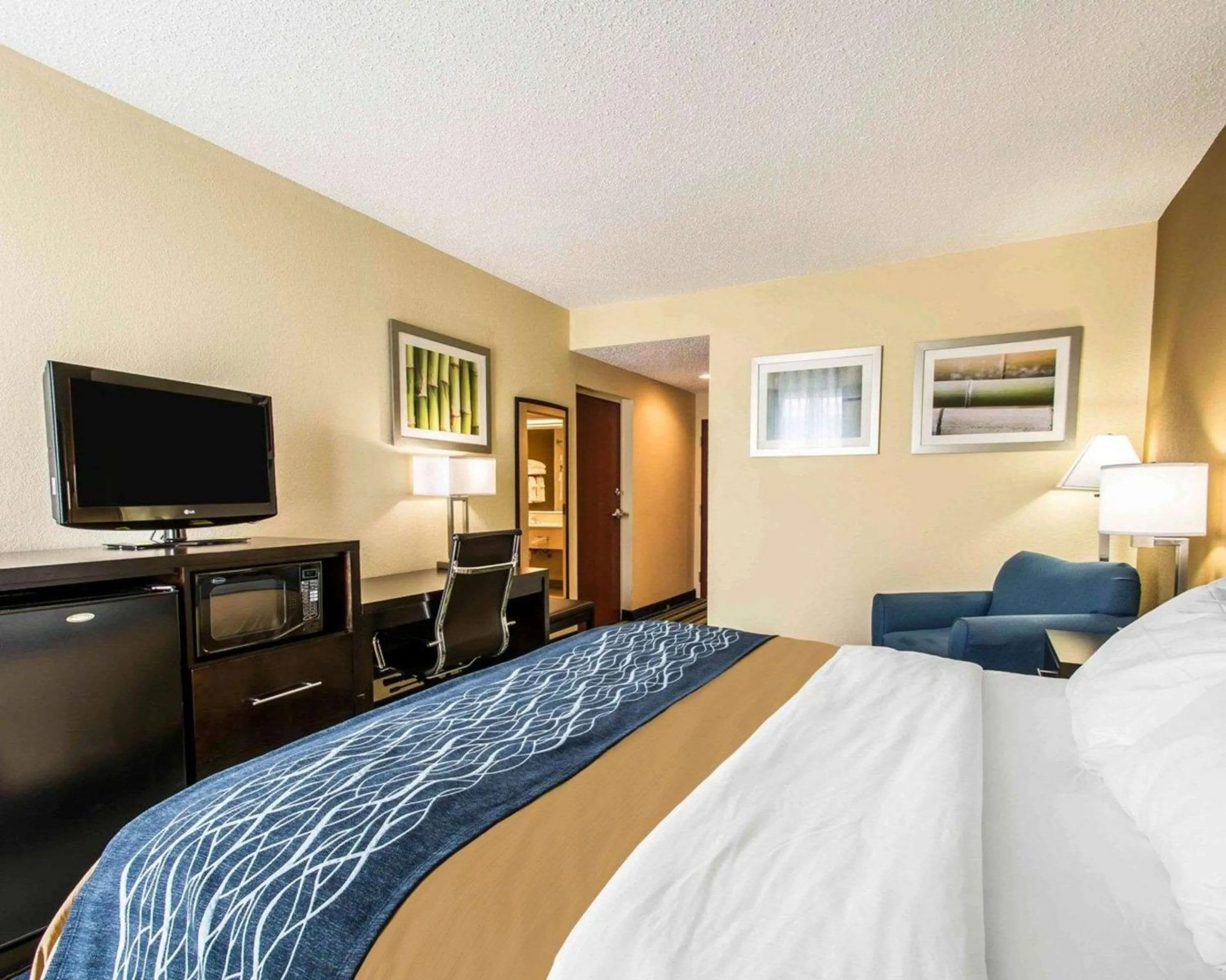 Photo of the whole room, Bed in Comfort Inn & Suites Lantana - West Palm Beach South