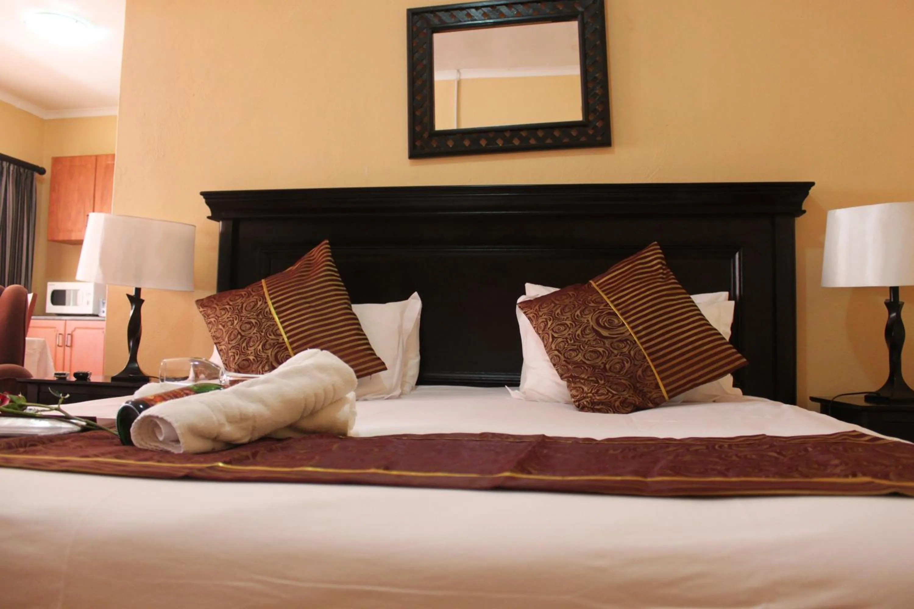 Bed in Rosenthal Guesthouse