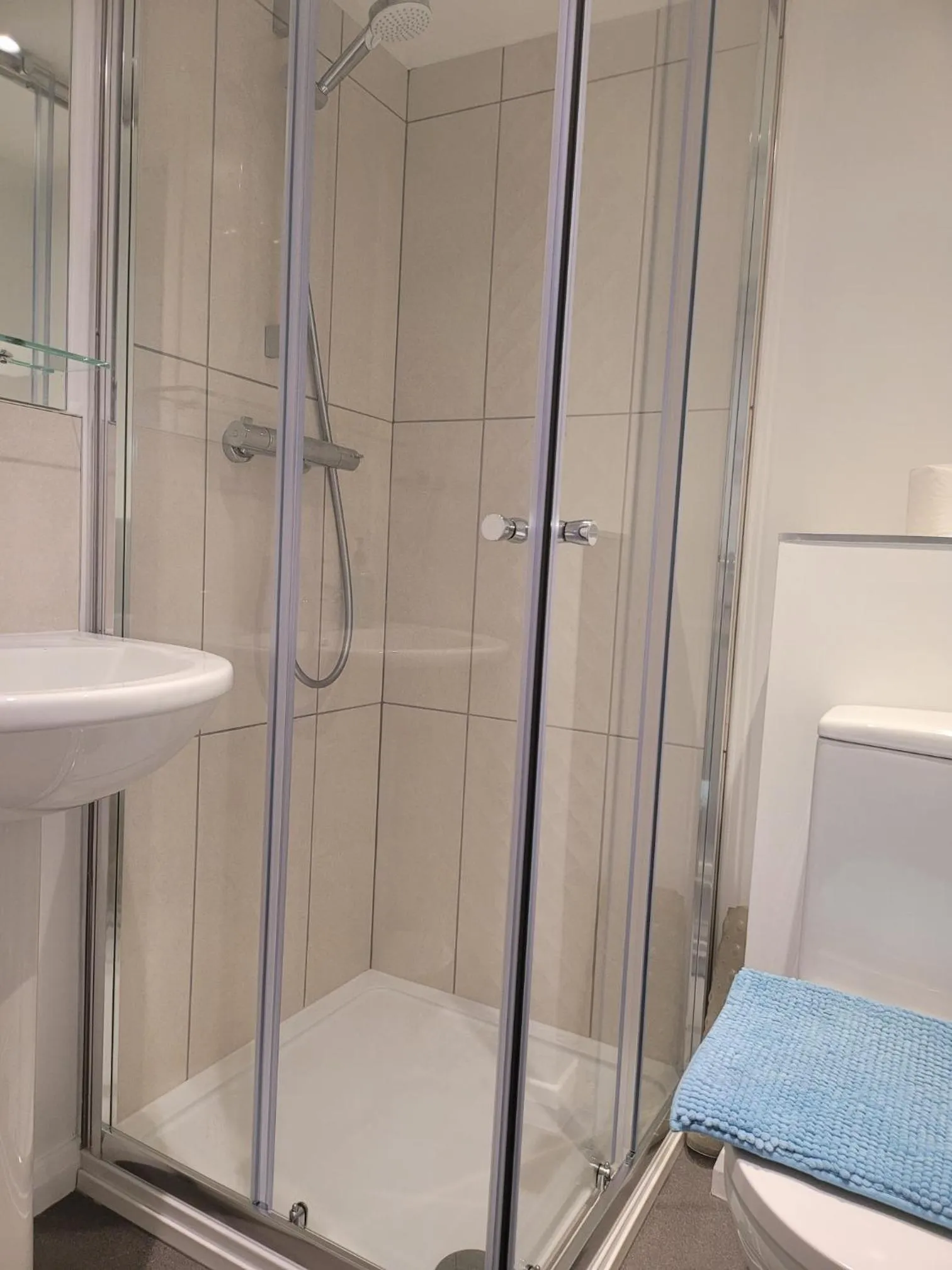 Shower in Atlantic Seafront