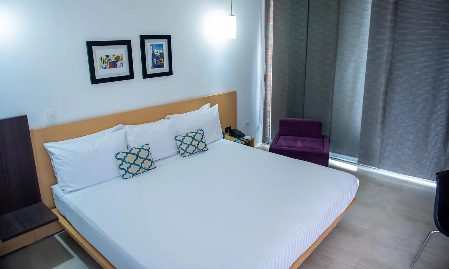 Bed in Hotel CasaBlanca Cucuta