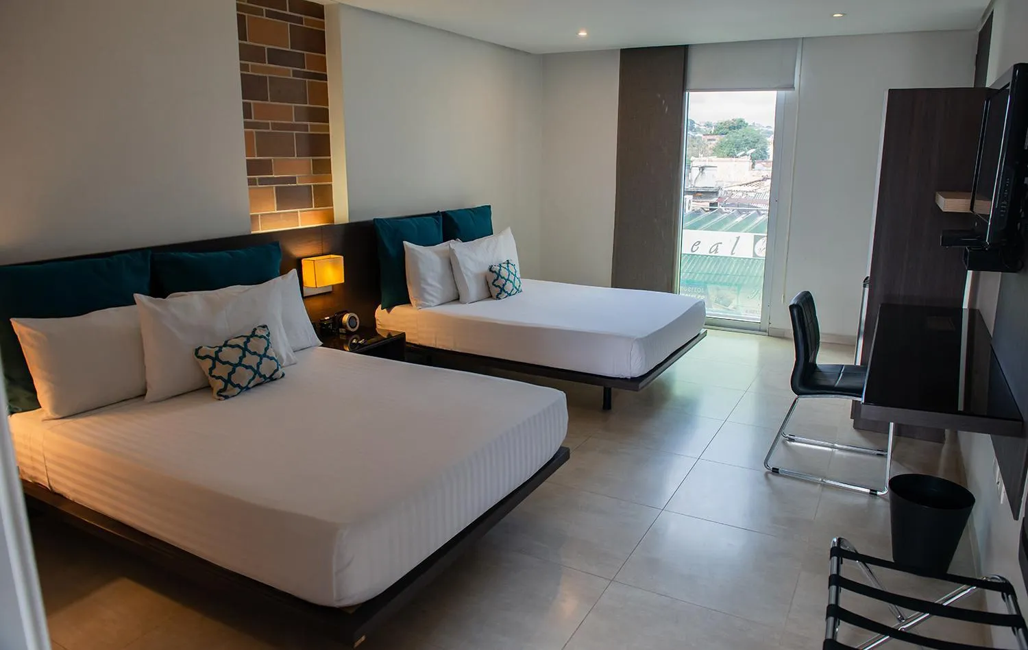 Bed in Hotel CasaBlanca Cucuta