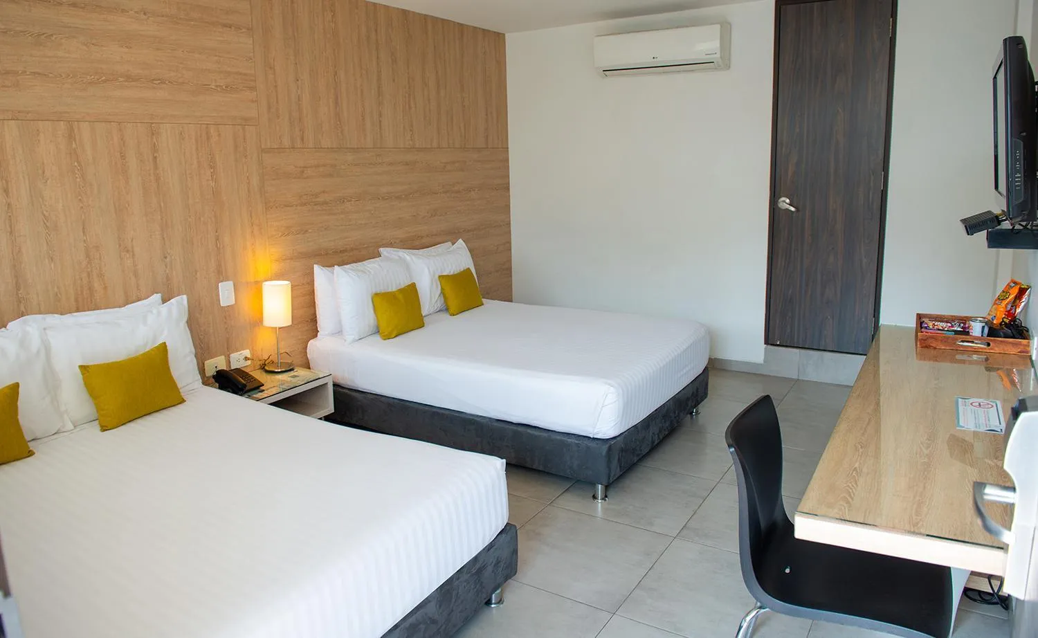 Bed in Hotel CasaBlanca Cucuta