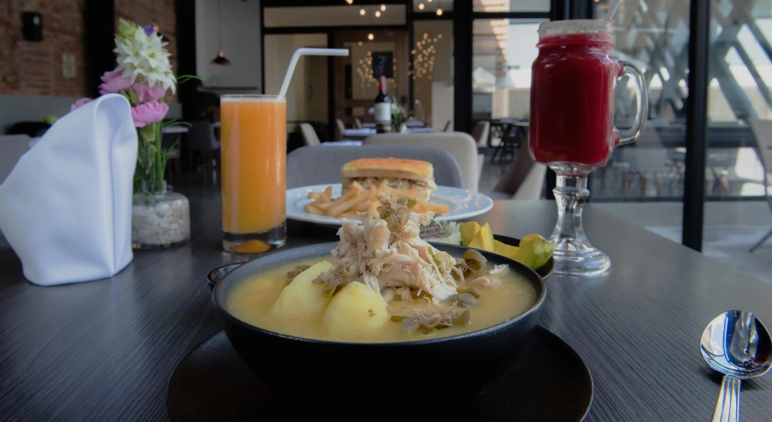 Food and drinks in Hotel CasaBlanca Cucuta