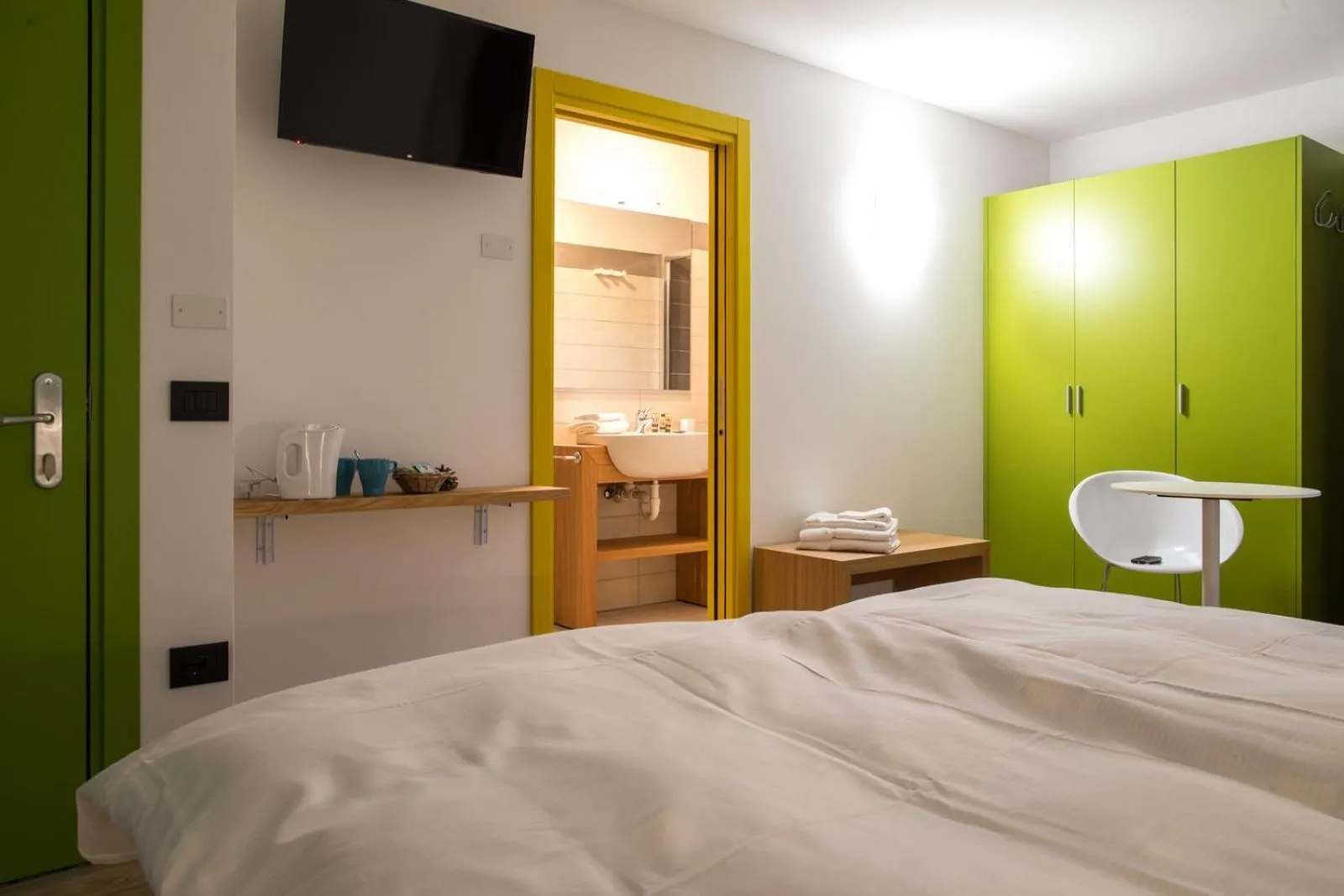 Bed in Alpencolor Hotel Tonale