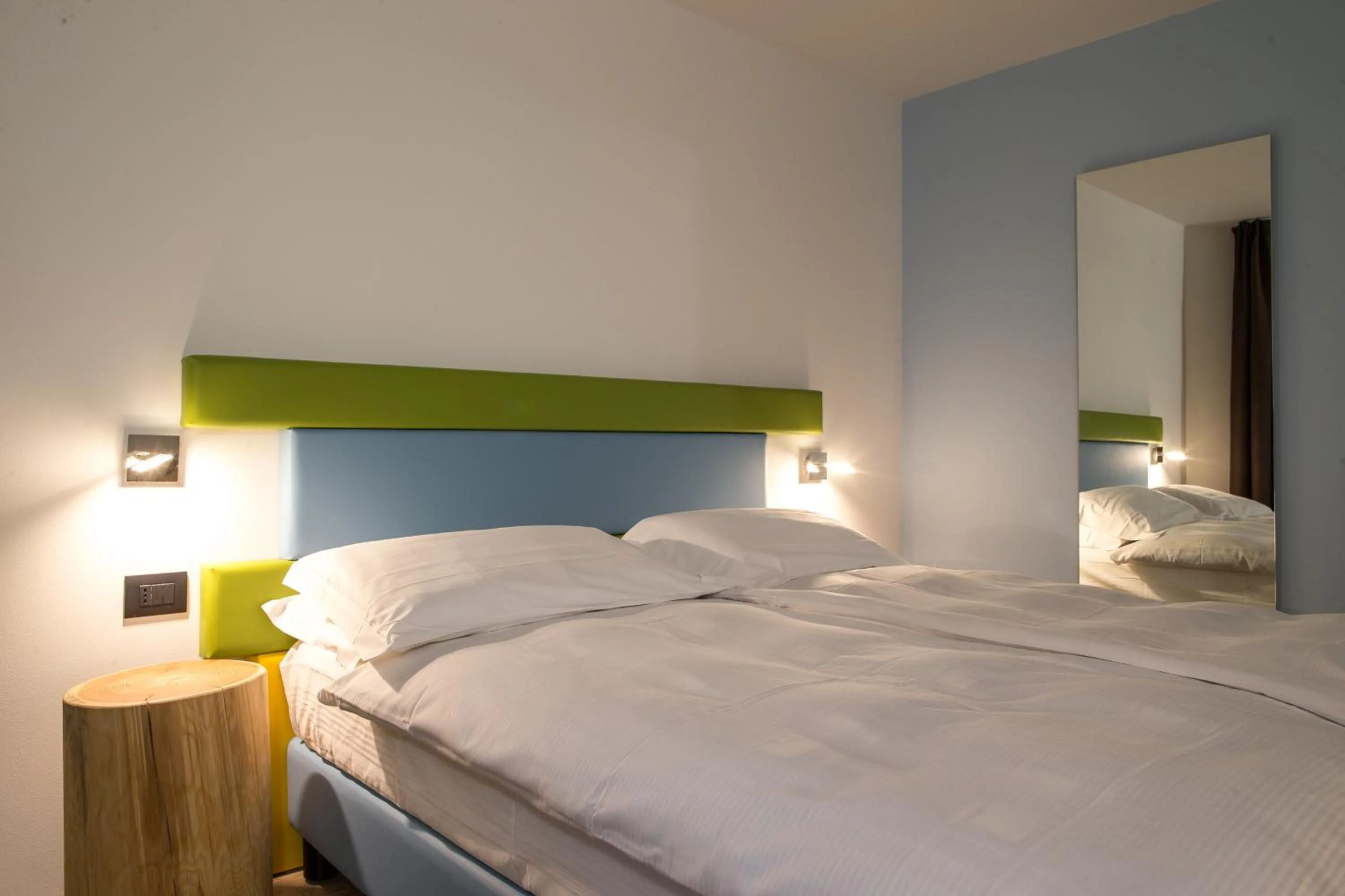 Bed in Alpencolor Hotel Tonale