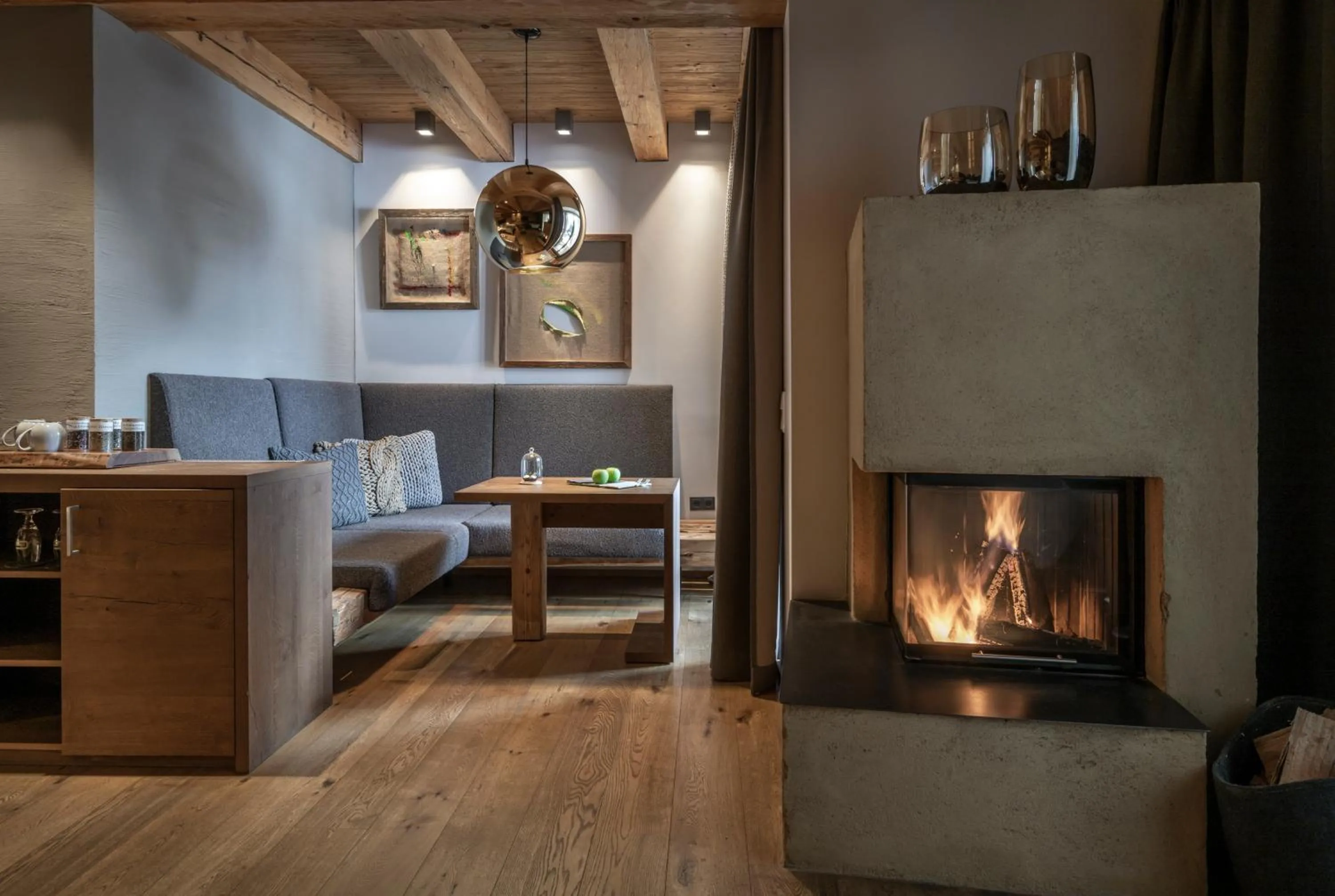 Seating area in Das.Goldberg