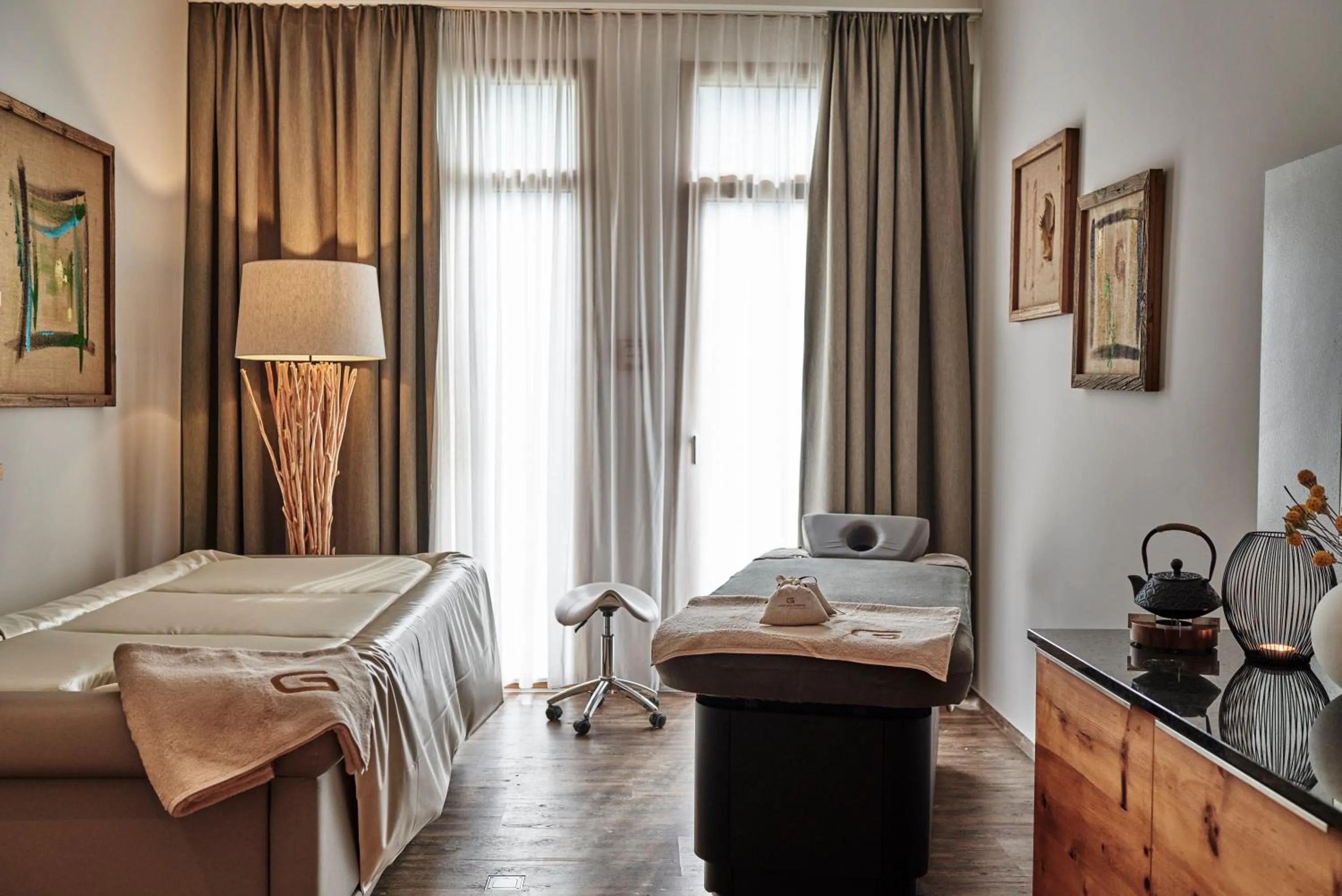 Spa and wellness centre/facilities, Bed in Das.Goldberg