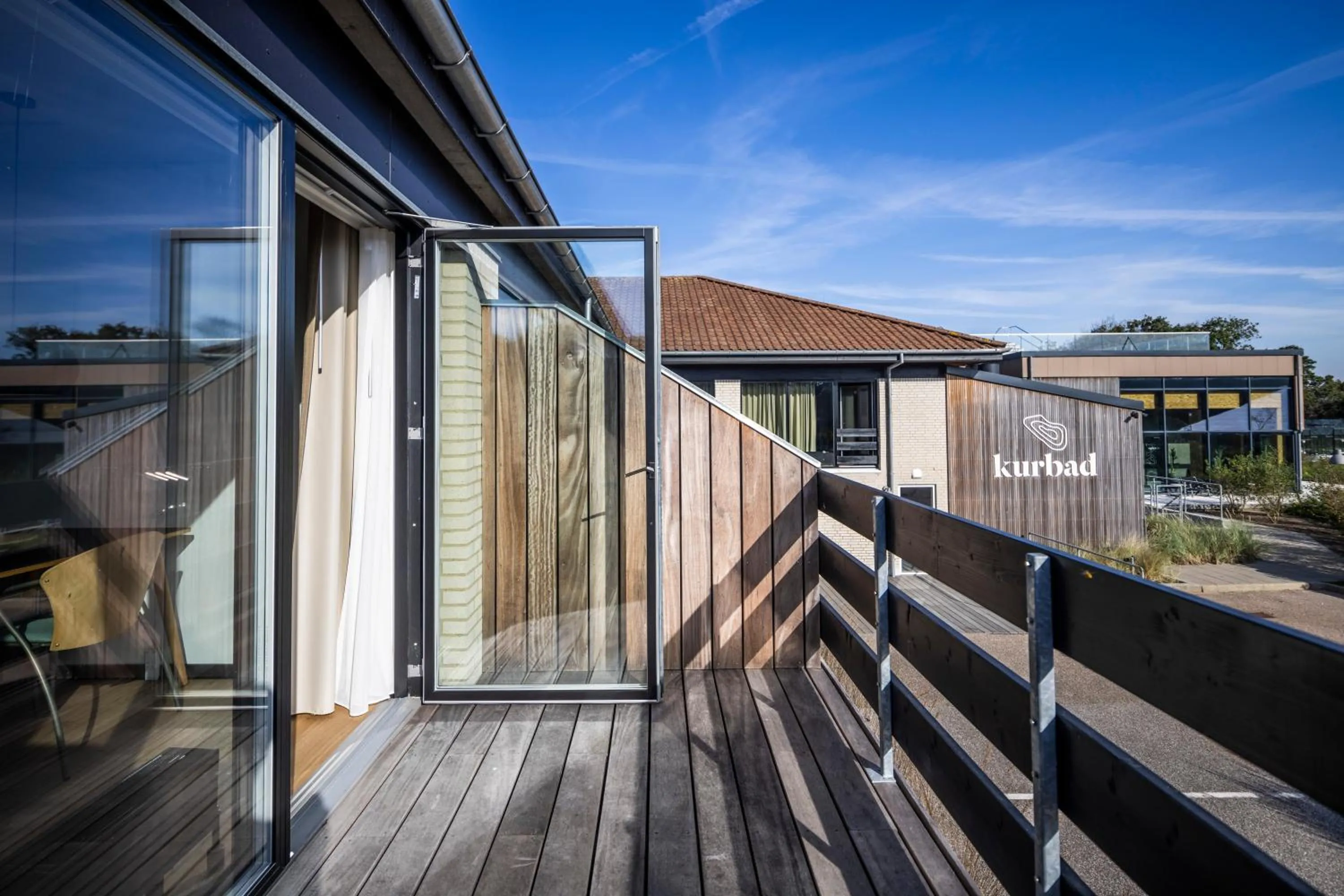 Balcony/Terrace in Fjordgaarden - Spa - Hotel - Konference