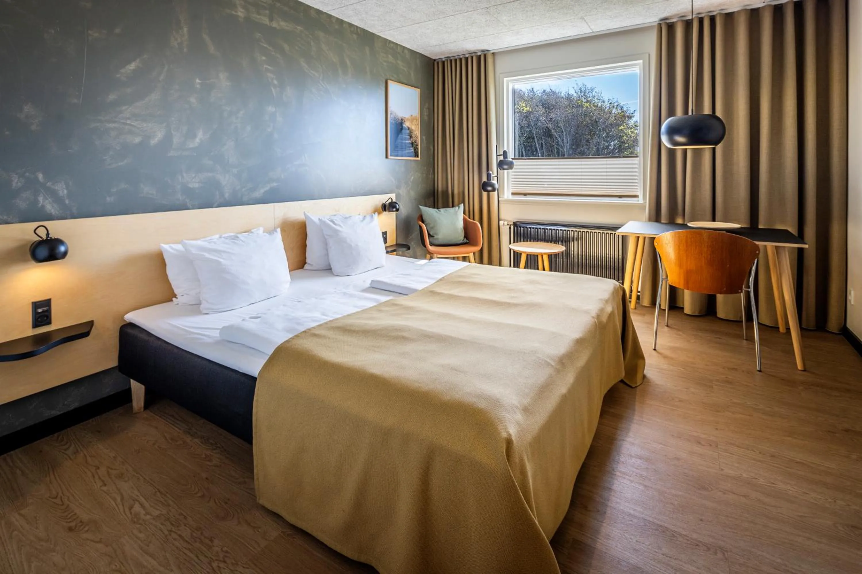 Photo of the whole room, Bed in Fjordgaarden - Spa - Hotel - Konference