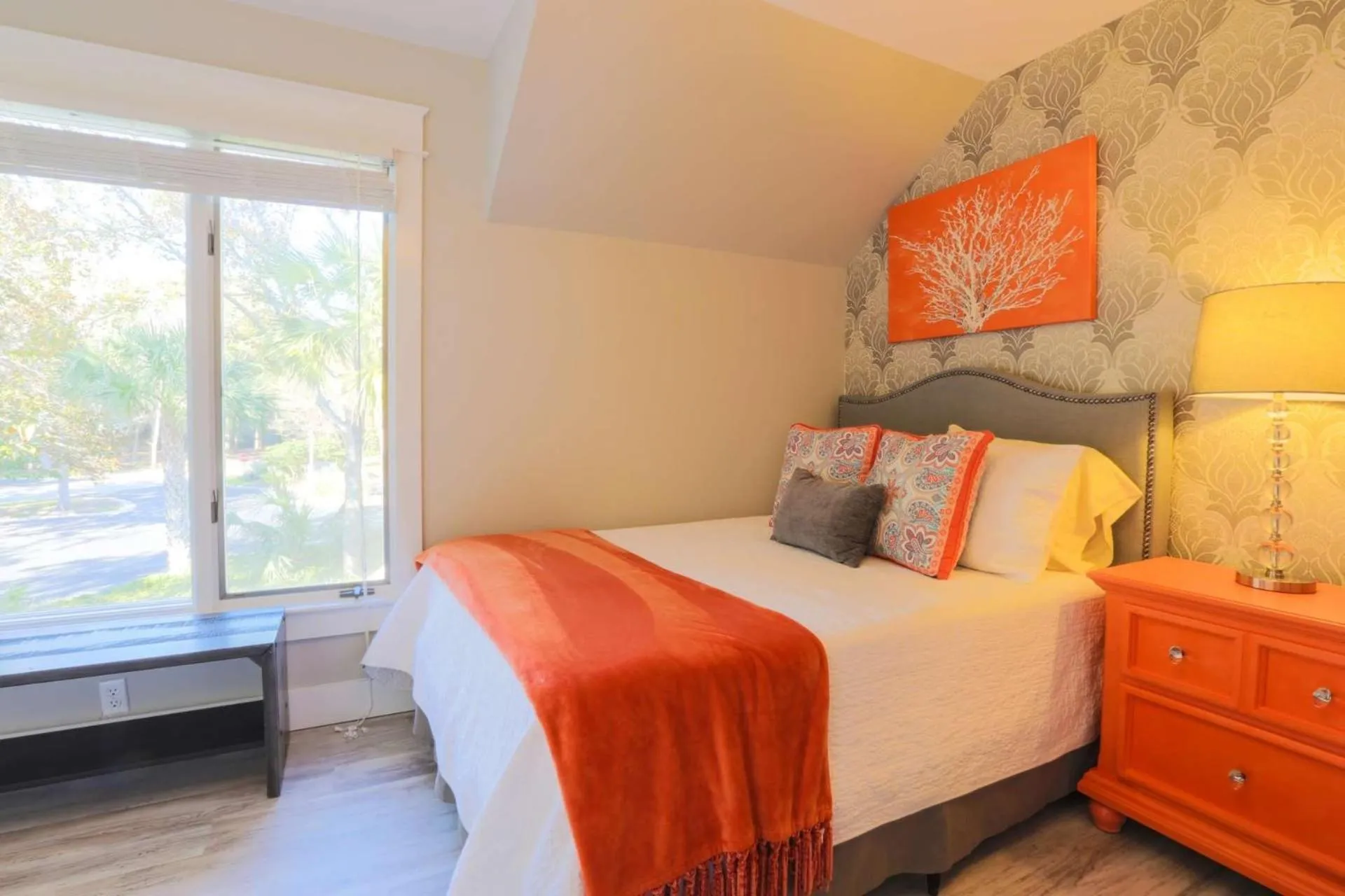 Bed in The Blue Pearl