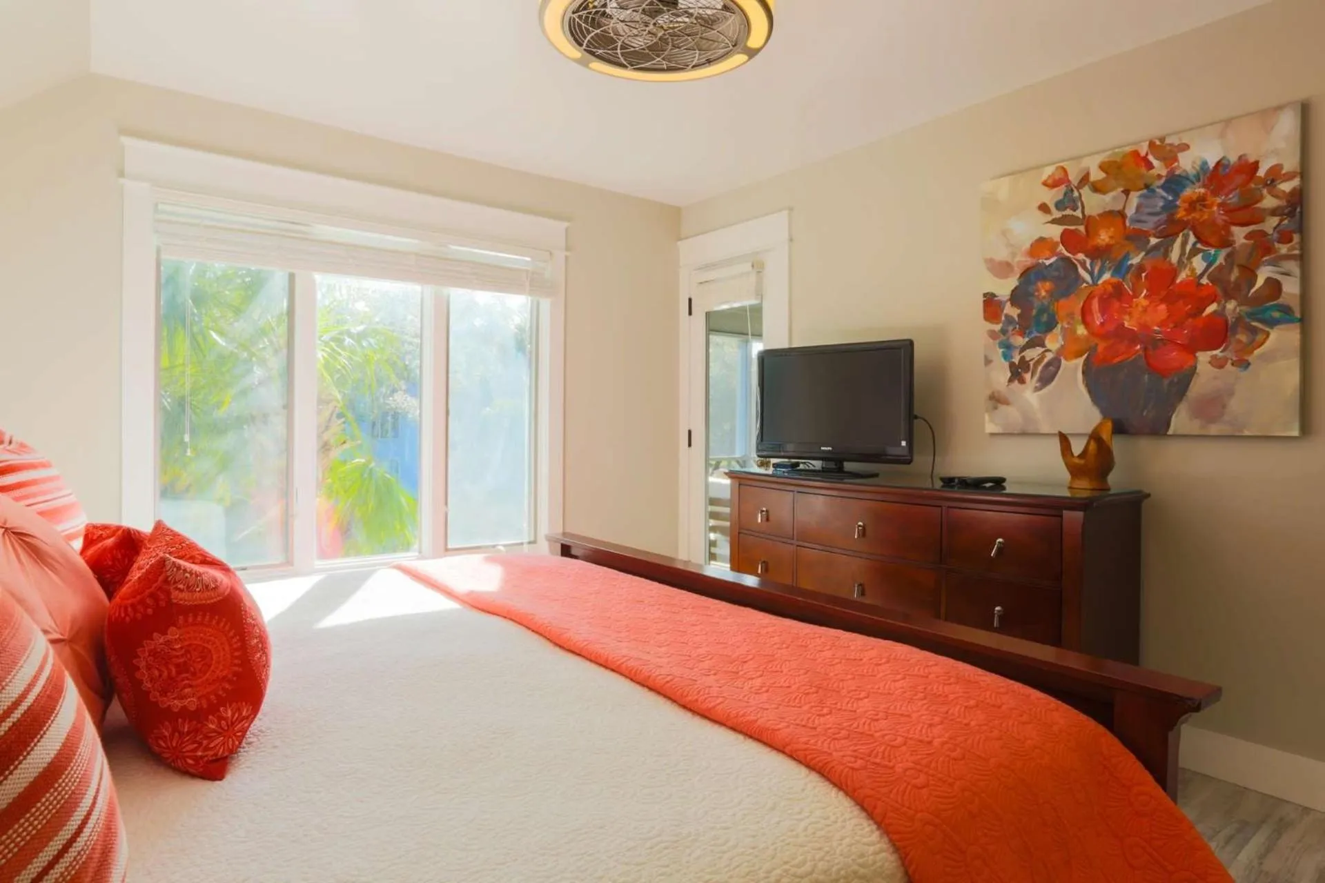 Bed in The Blue Pearl