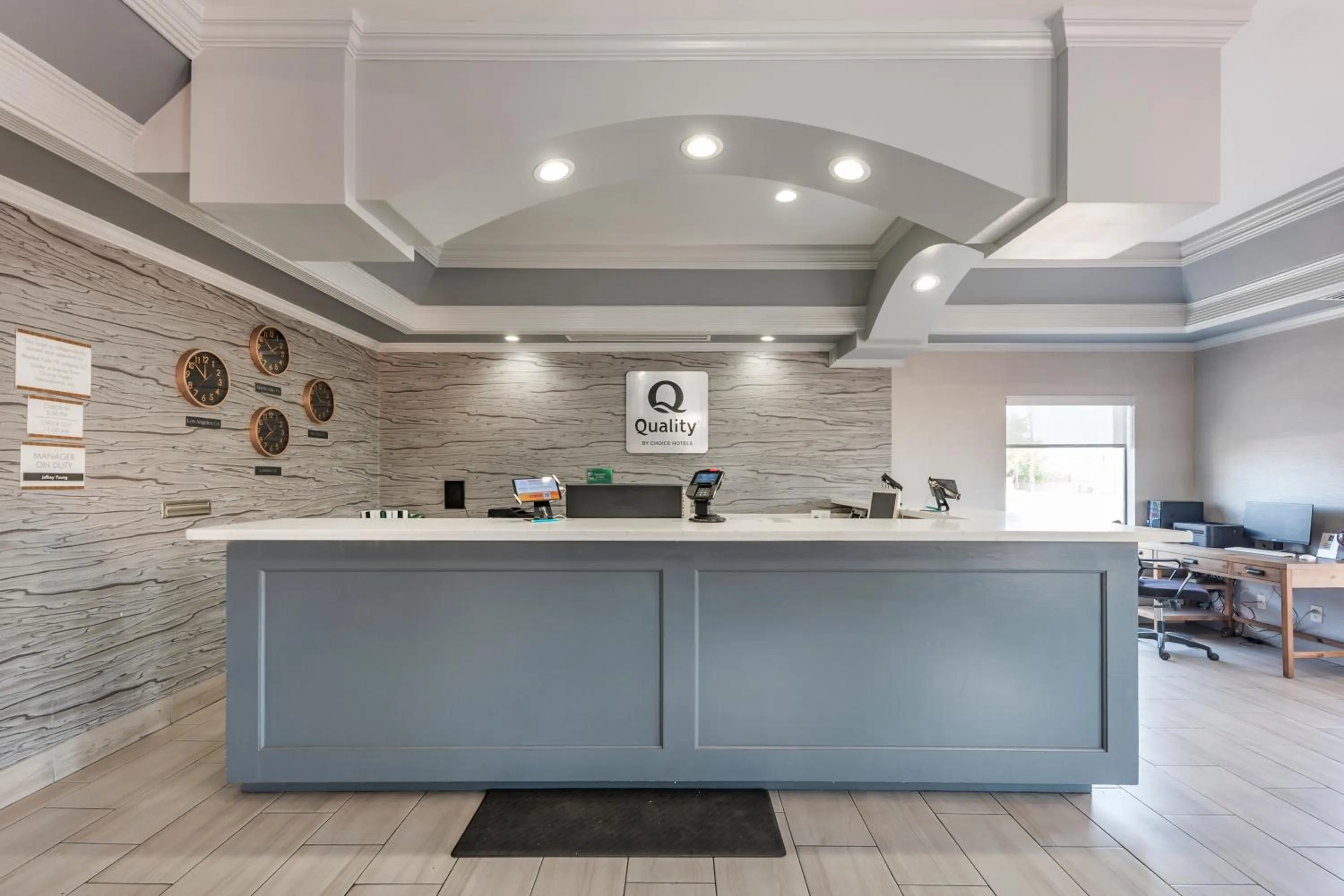 Property logo or sign in Quality Inn Near Lake Marble Falls