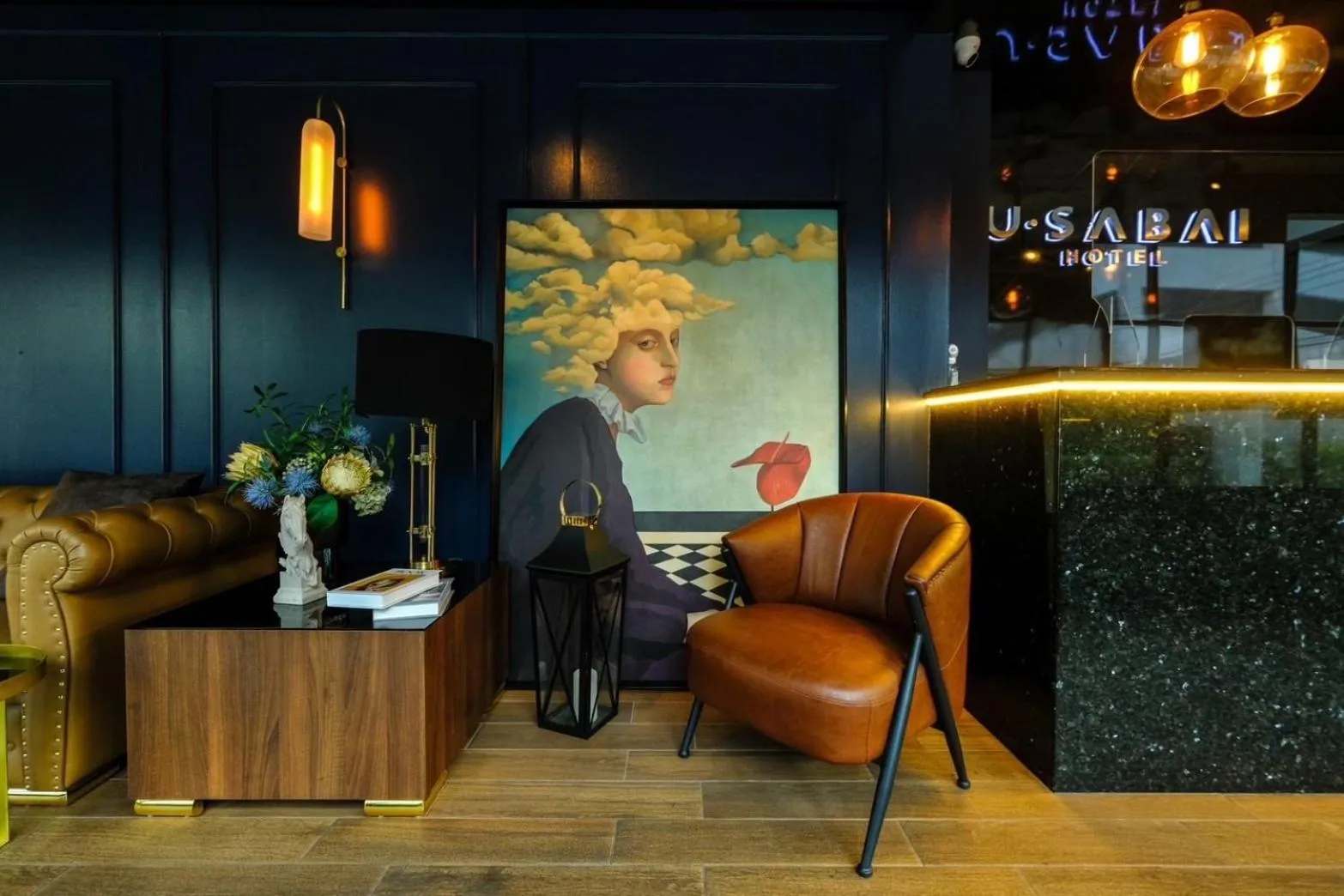 Living room in U Sabai Hotel Bangkok