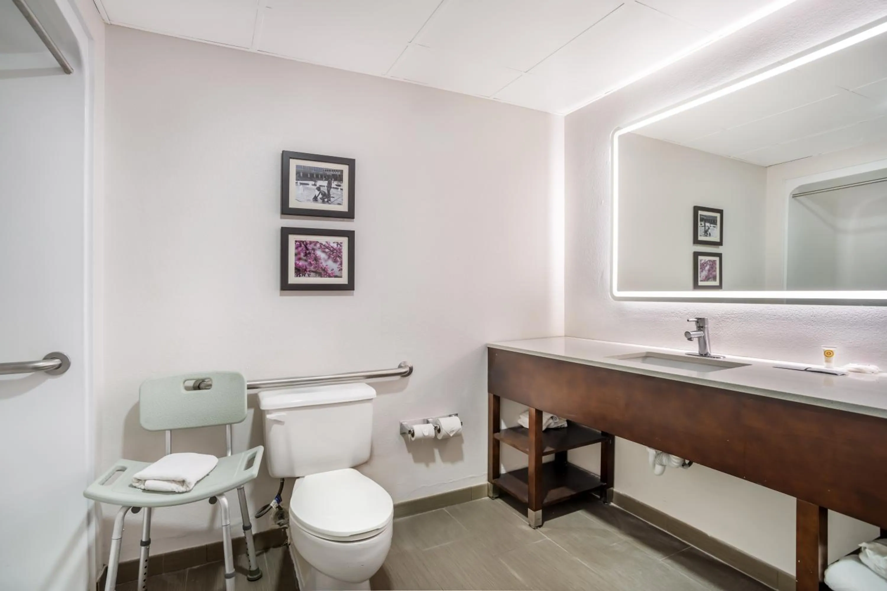 Bathroom in Comfort Inn Charlotte Airport Uptown