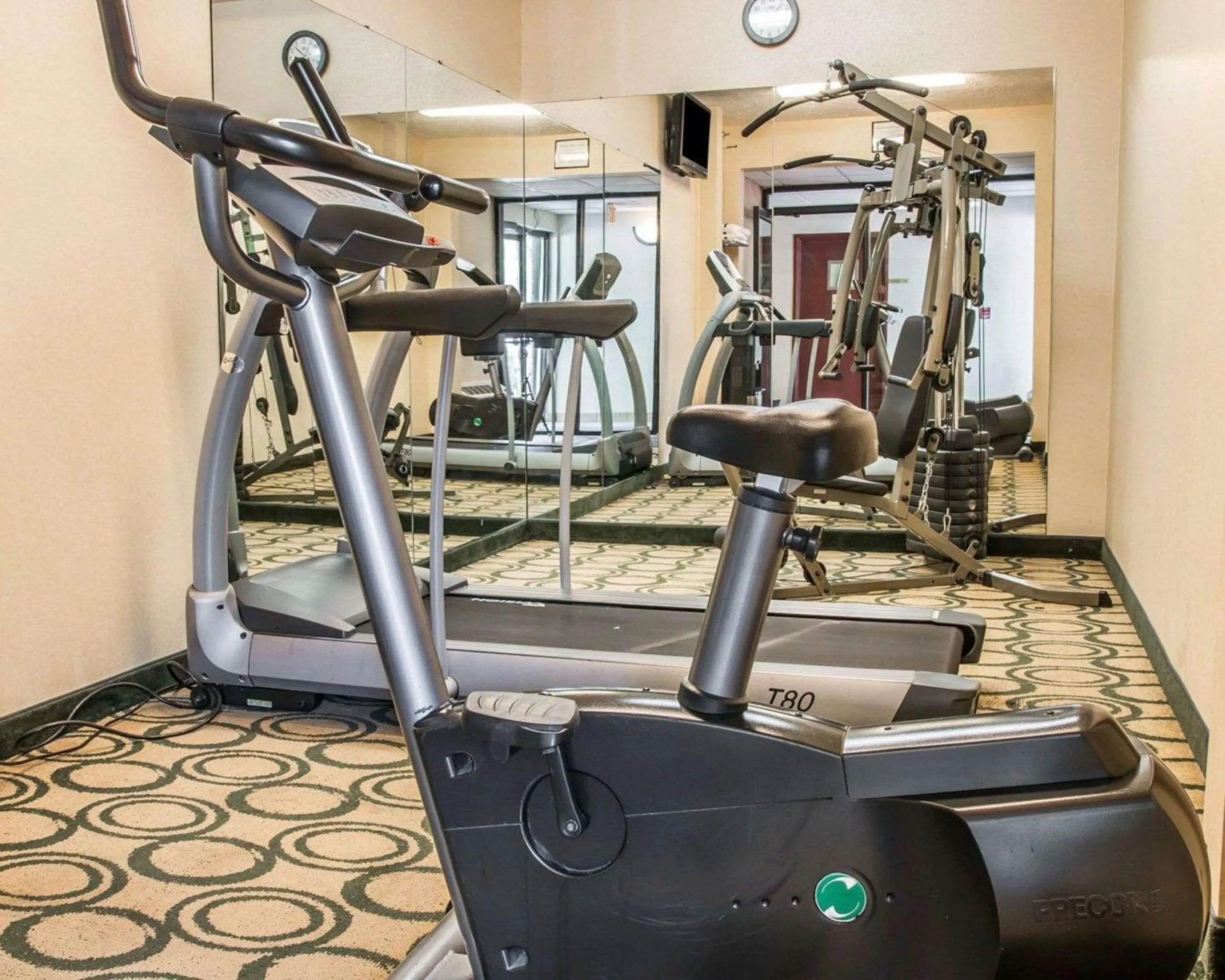Fitness centre/facilities in Comfort Inn Whitehall near Michigan's Adventure