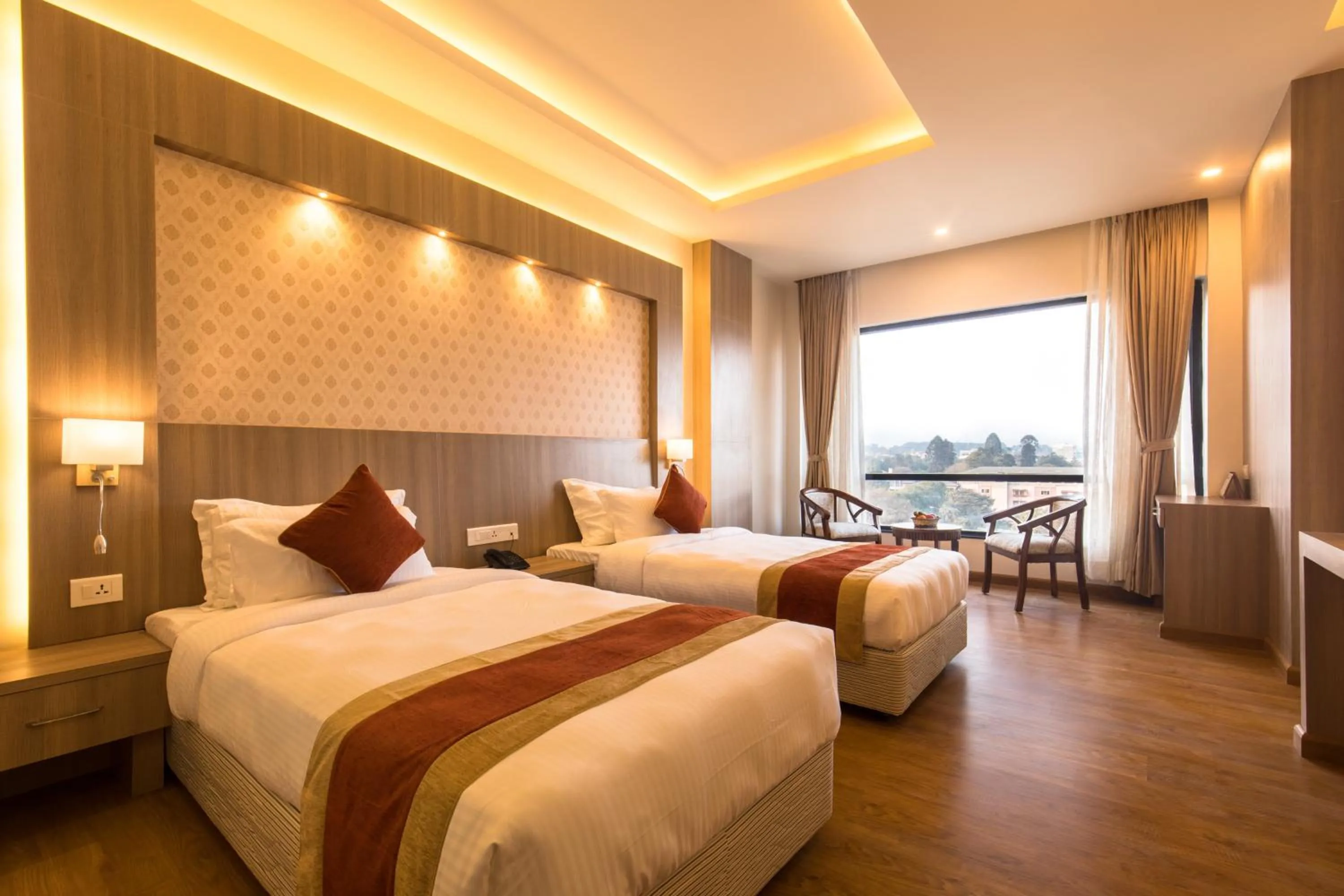 Photo of the whole room, Bed in Landmark Kathmandu