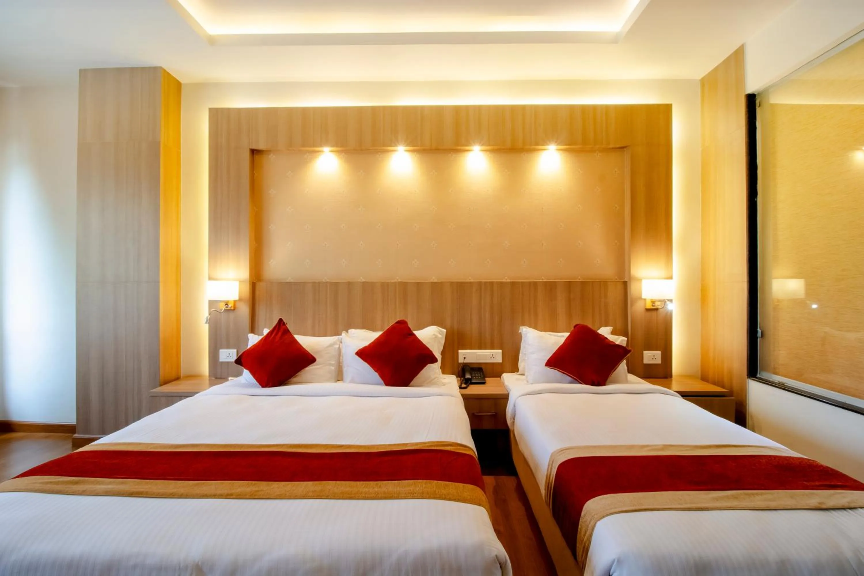 Bedroom, Bed in Landmark Kathmandu