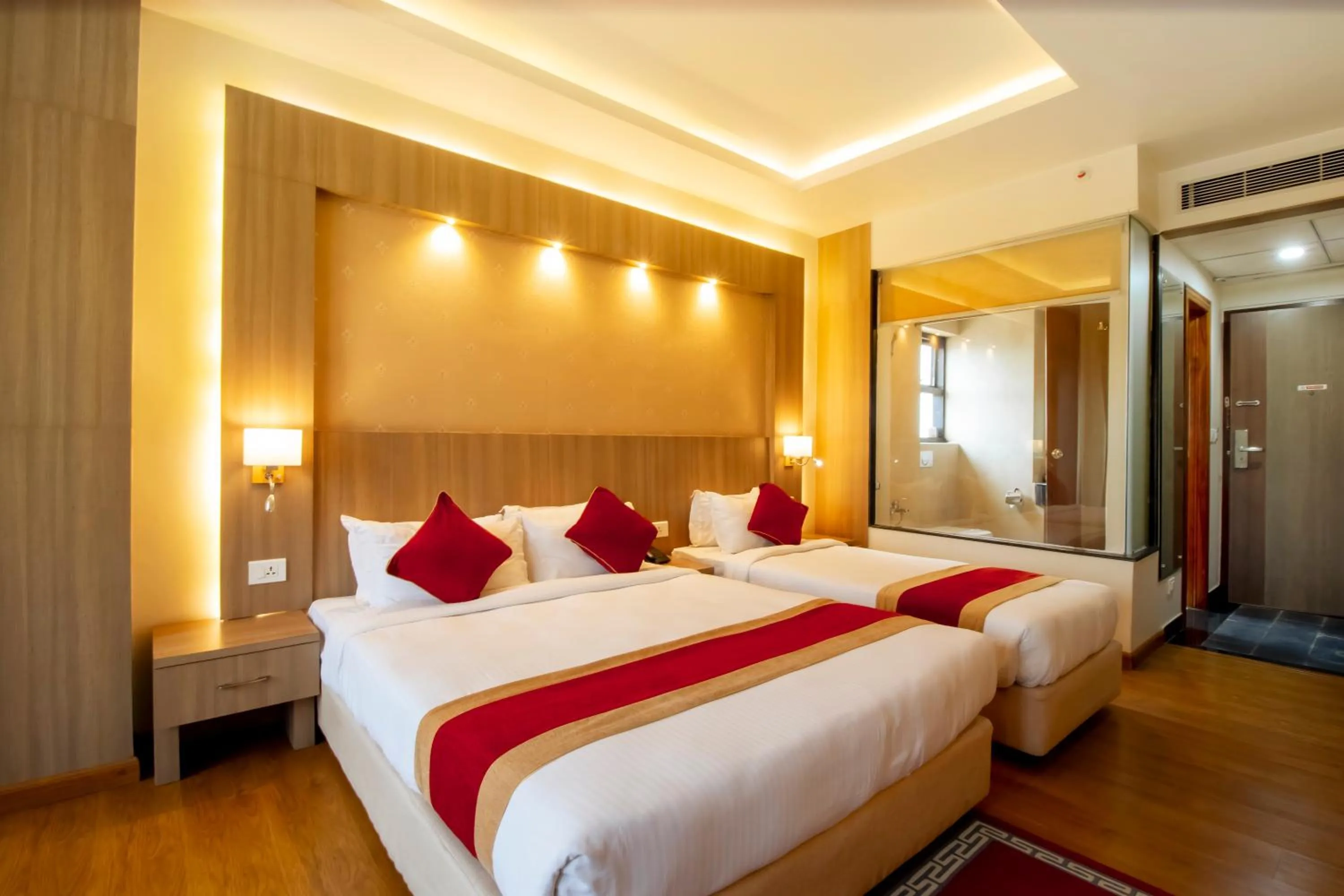 Bedroom, Bed in Landmark Kathmandu