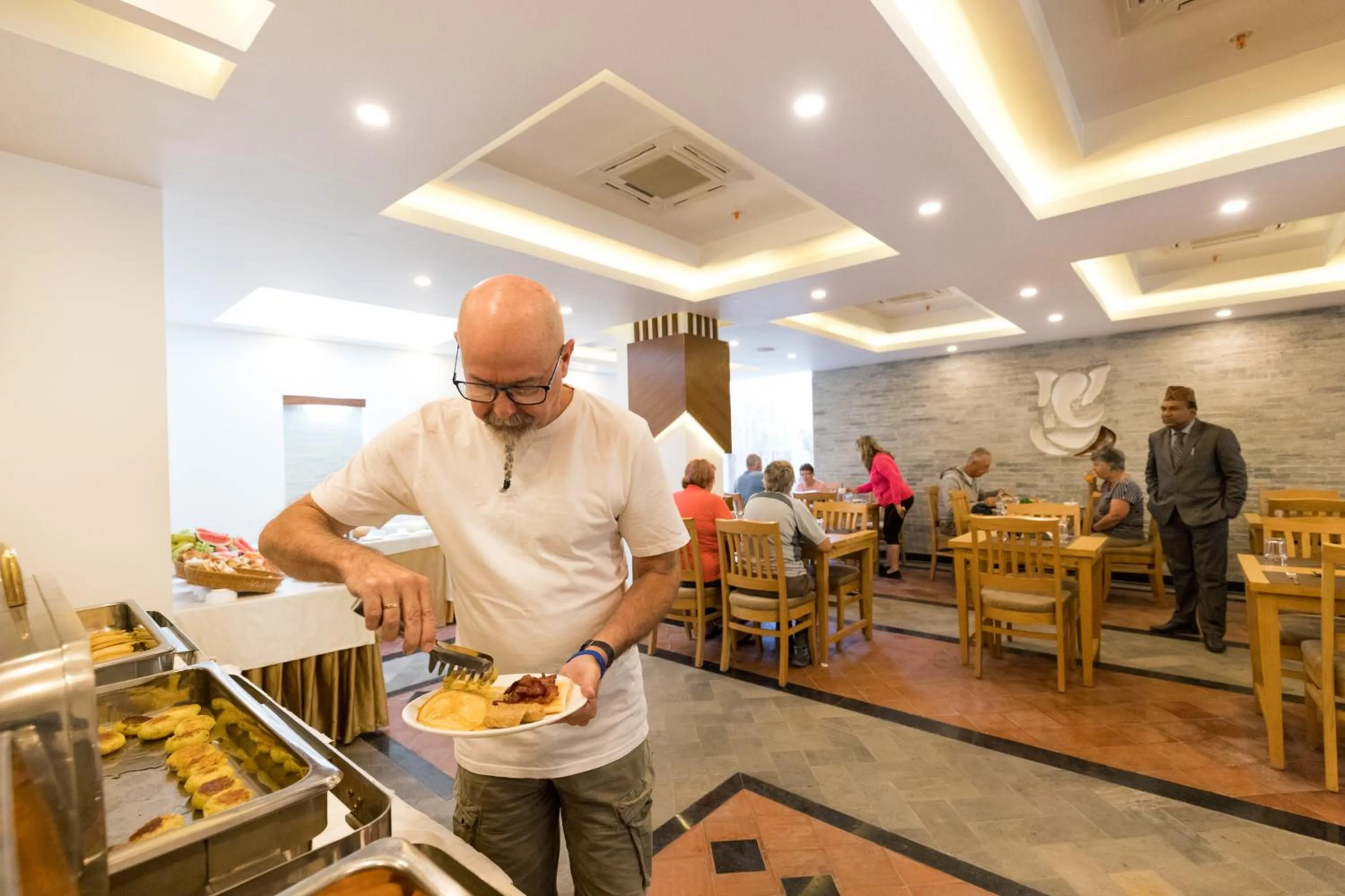 Food and drinks in Landmark Kathmandu