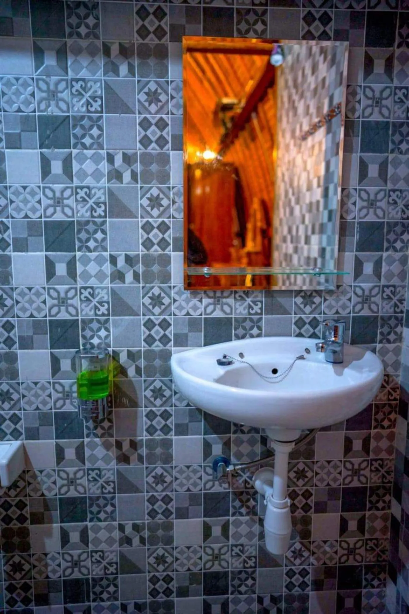 Bathroom in The Peace Arta Bungalow